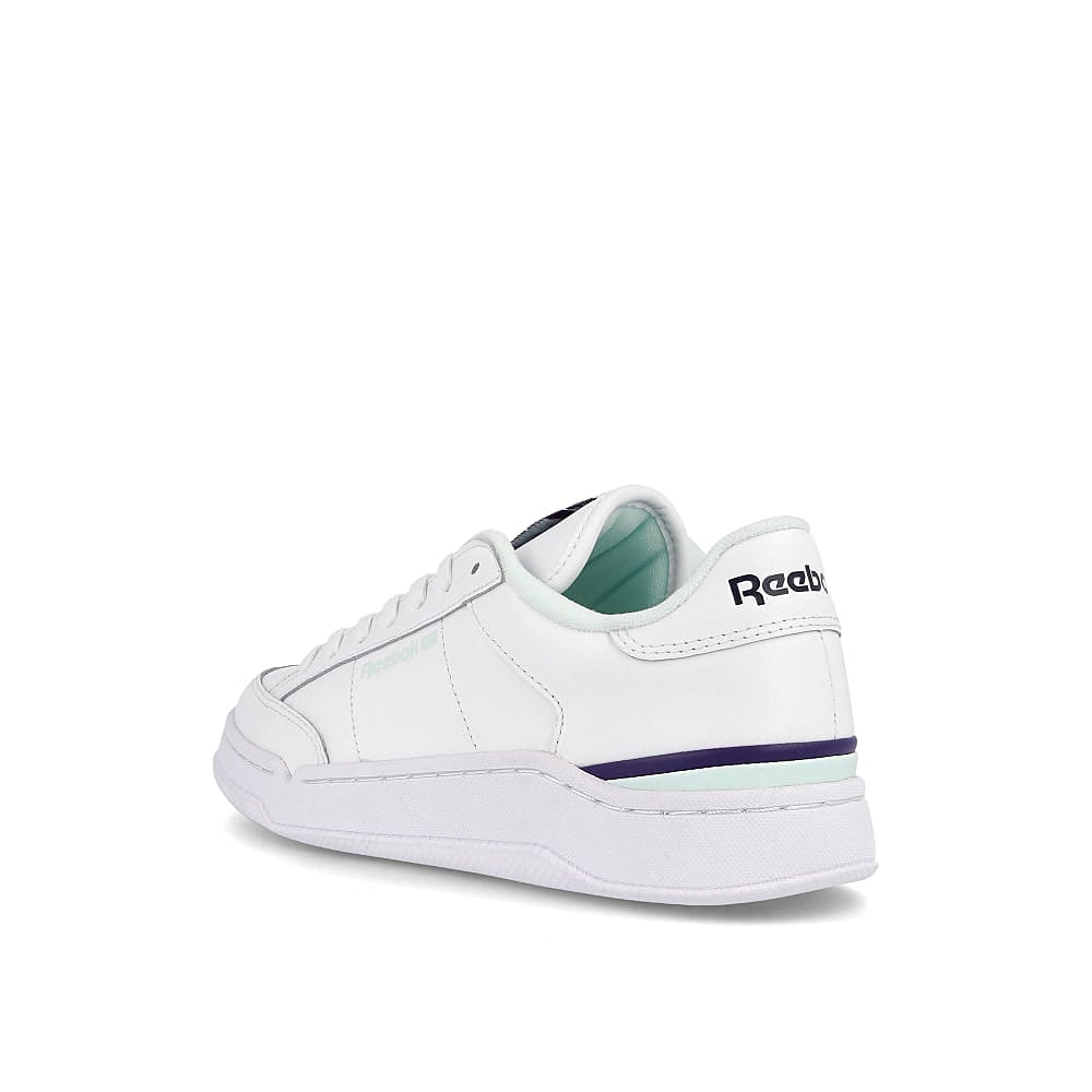 Reebok wmns ad court Footwear White / Aqua Dust / Dark Orchid Close-up | Overkill
