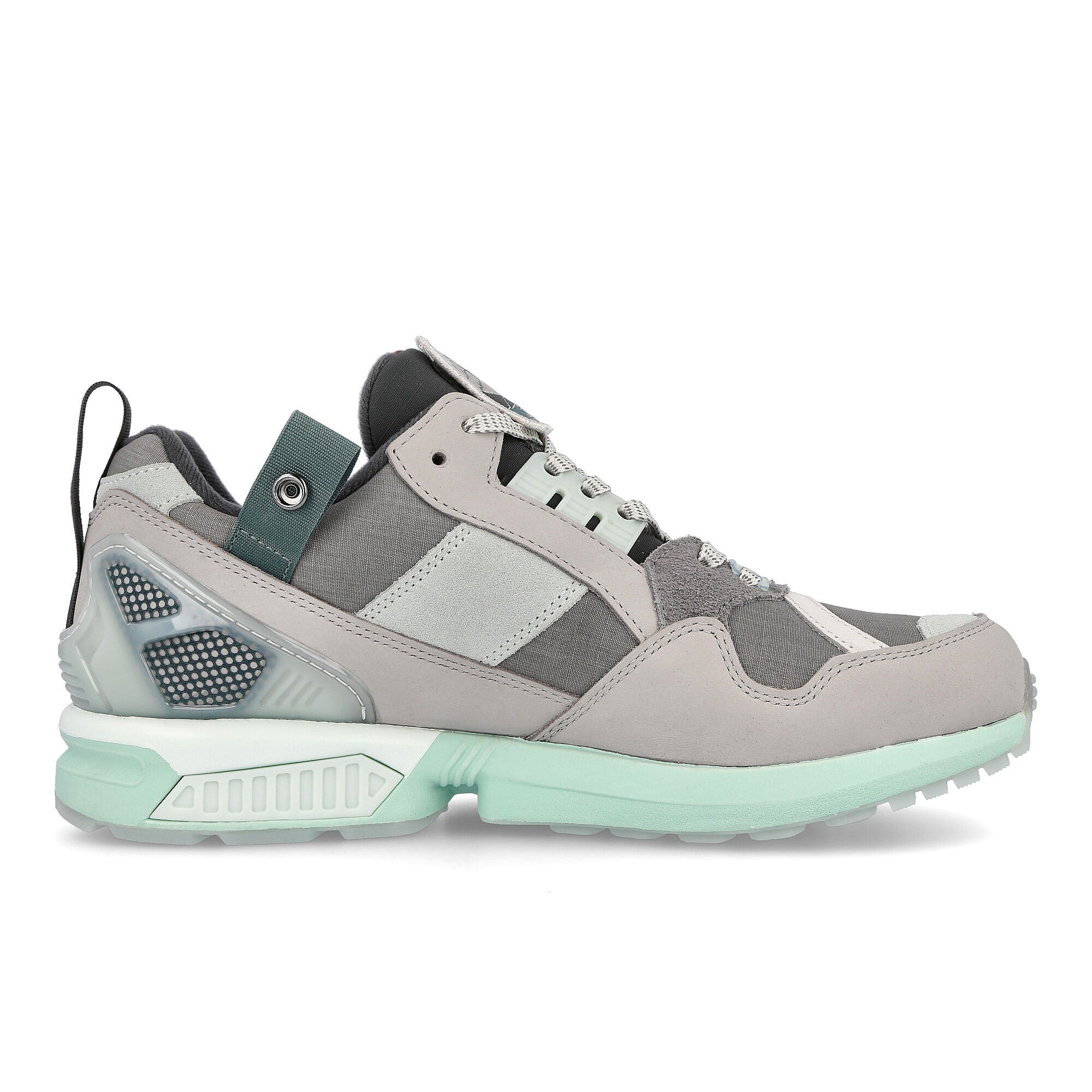 adidas National Park Foundation x adidas ZX 9000 Cool Granit-Dash Green-Chalk Solid Grey Sneakers Silhouette | Overkill