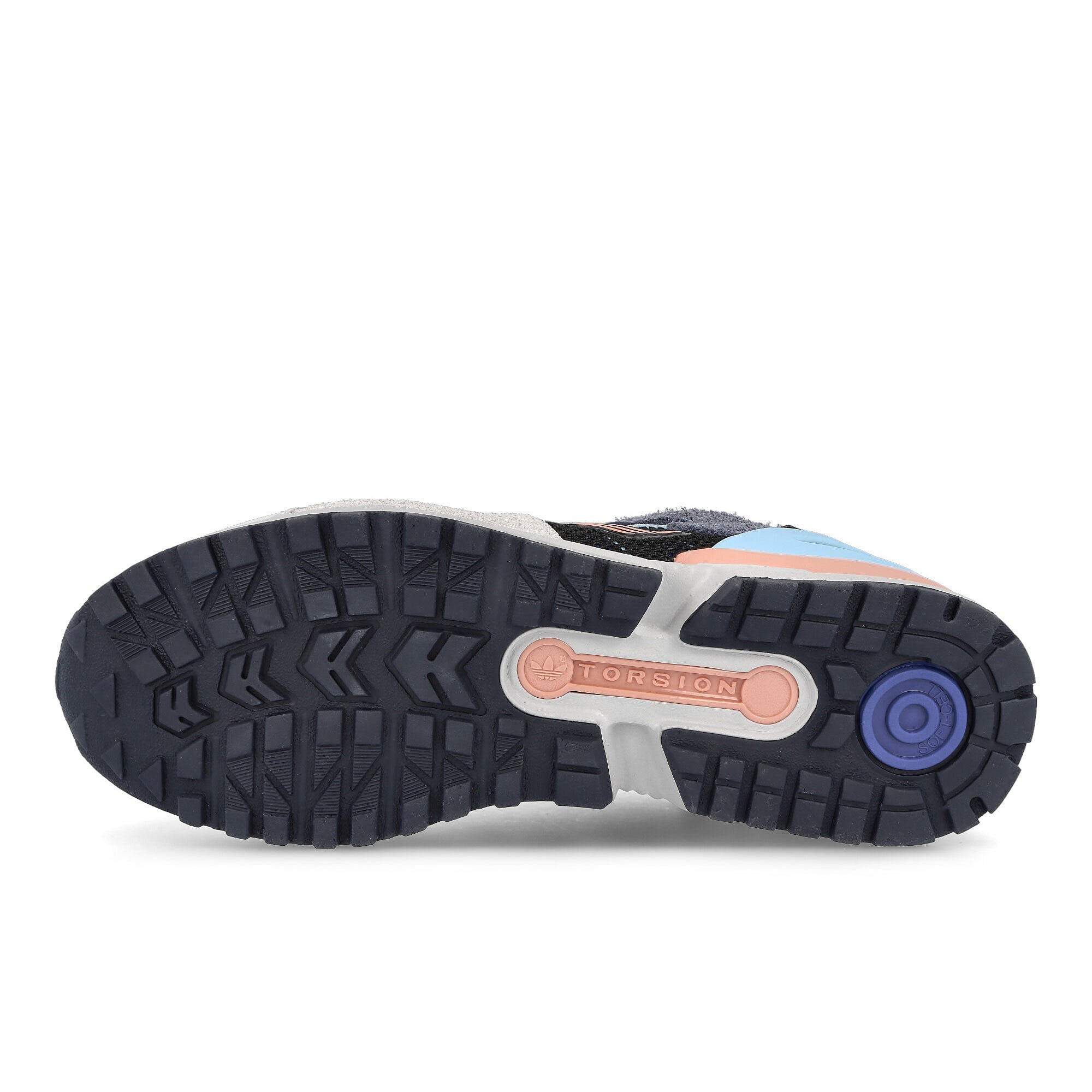 adidas National Park Foundation x adidas ZX 10.000 Crystal White-Collegiate Navy-Dark Marine Sneakers Detail View 1 | Overkill