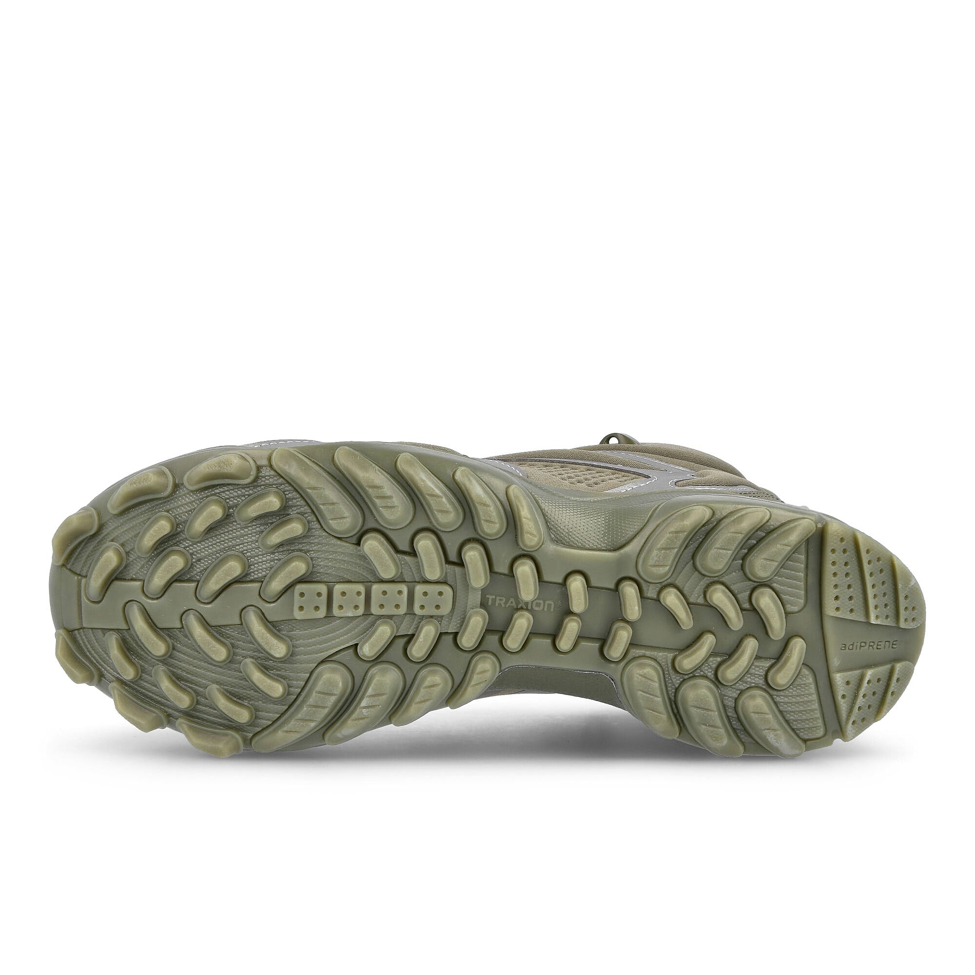 adidas 032c x adidas GSG Trail Running Stone Green-Dove Grey-Red Mid Top Sneakers Detail View 1 | Overkill