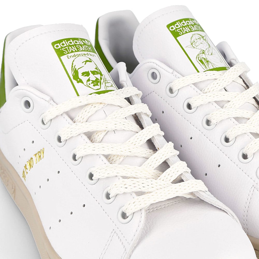 adidas Star Wars x adidas Stan Smith Yoda Footwear White / Pantone / Clear Brown Detail view 1 | Overkill