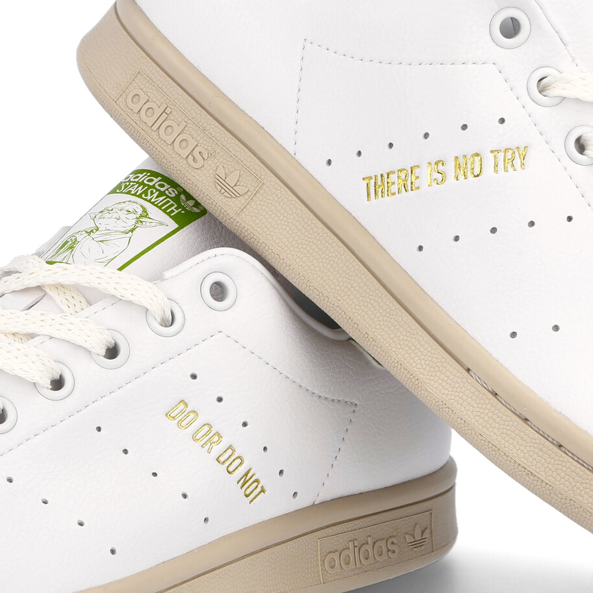 adidas Star Wars x adidas Stan Smith Yoda Footwear White / Pantone / Clear Brown Detail view 2 | Overkill