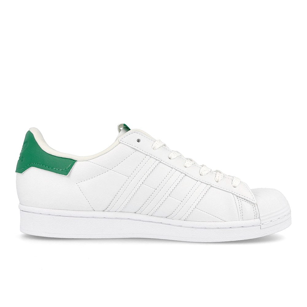 adidas superstar Footwear White-Off White-Green Sneakers Silhouette | Overkill