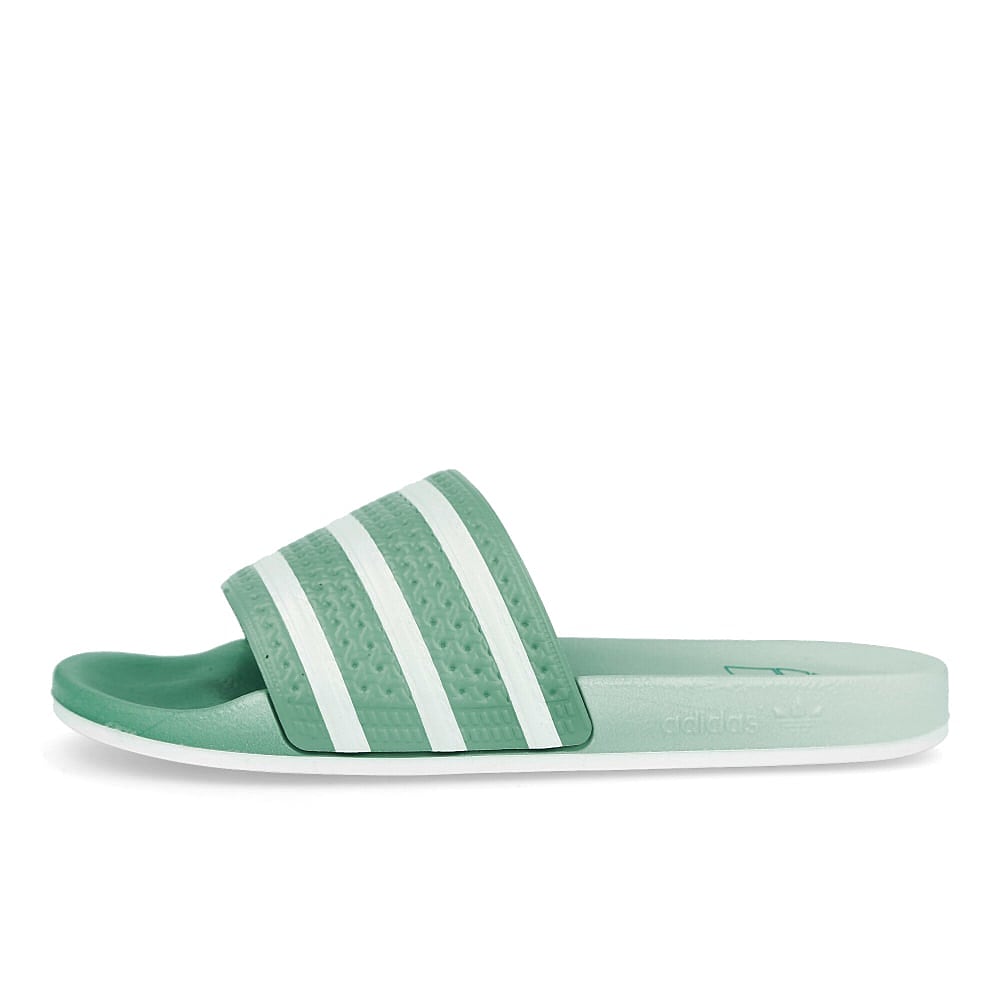 adidas adilette Hazy Green / Footwear White / Hazy Green FY5839 | Overkill