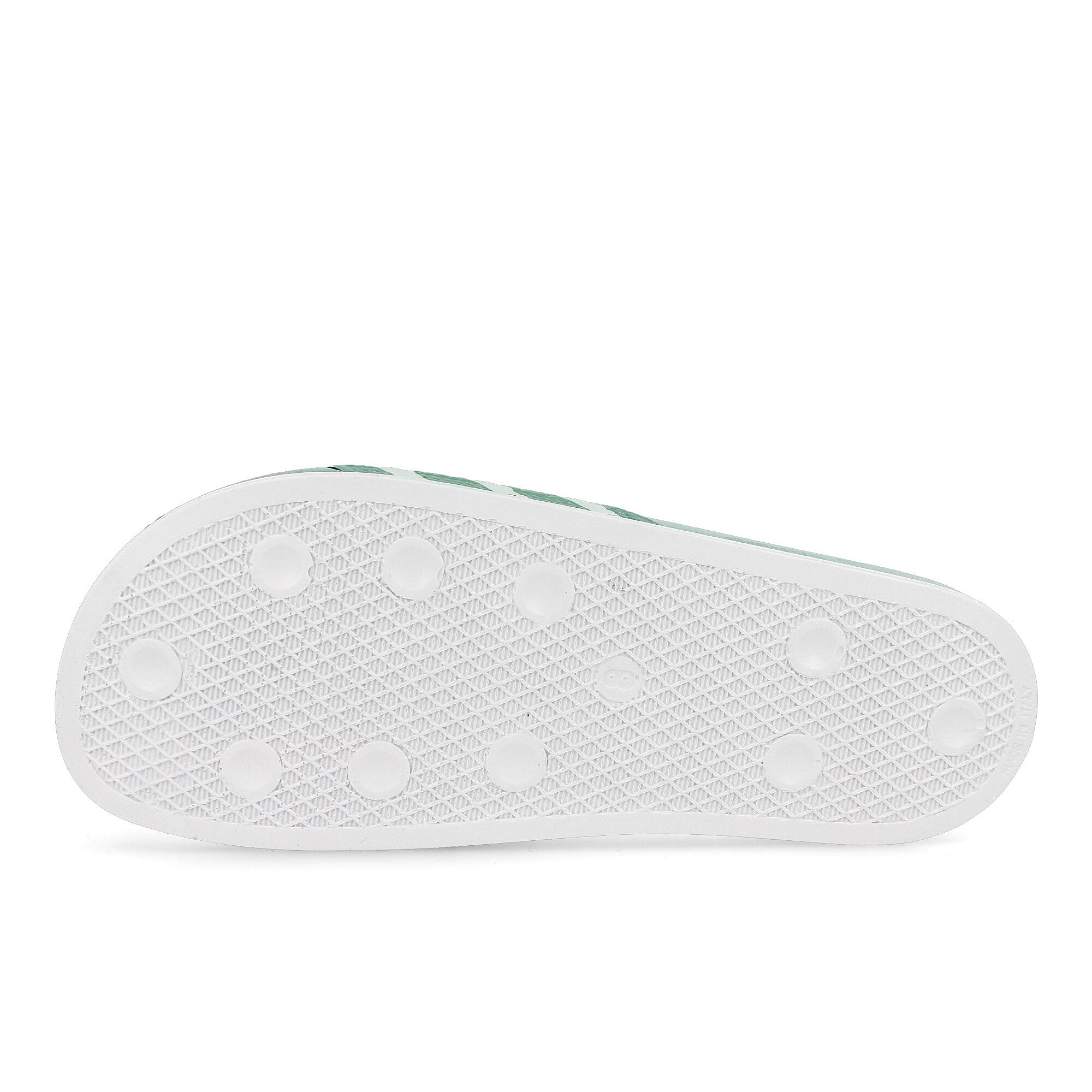 adidas adilette Hazy Green / Footwear White / Hazy Green Detail view 2 | Overkill