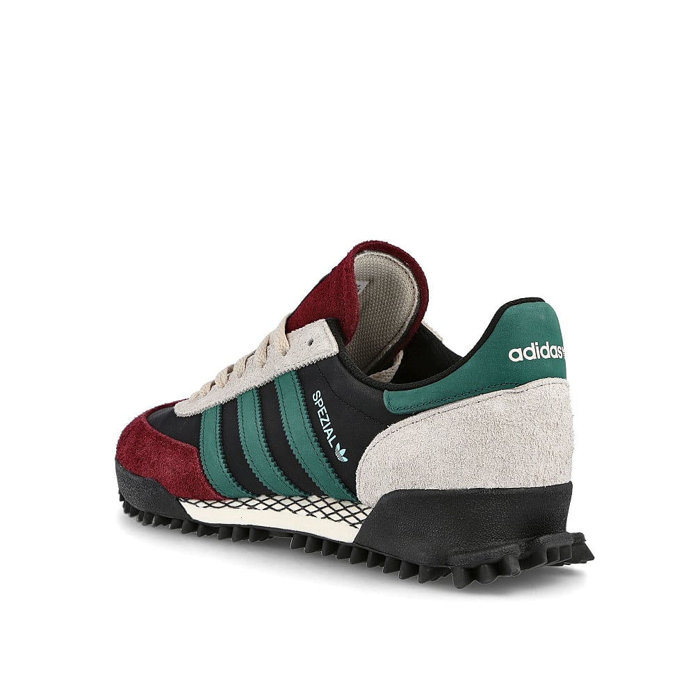 adidas handball spezial tr Core Black-Collegiate Green-Collegiate Burgundy Sneakers Material | Overkill
