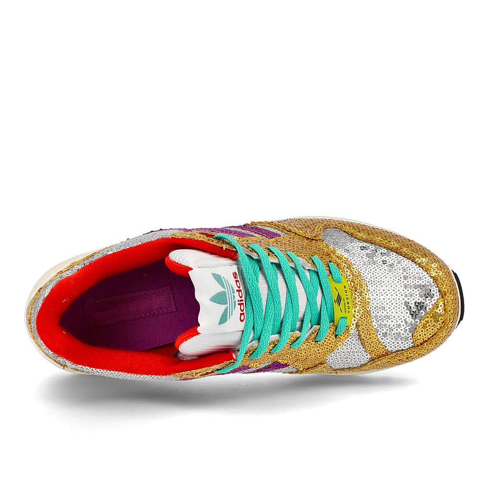 adidas wmns zx 6000 Crystal White-Shock Purple-Mist Sun Sneakers Detailfoto | Overkill