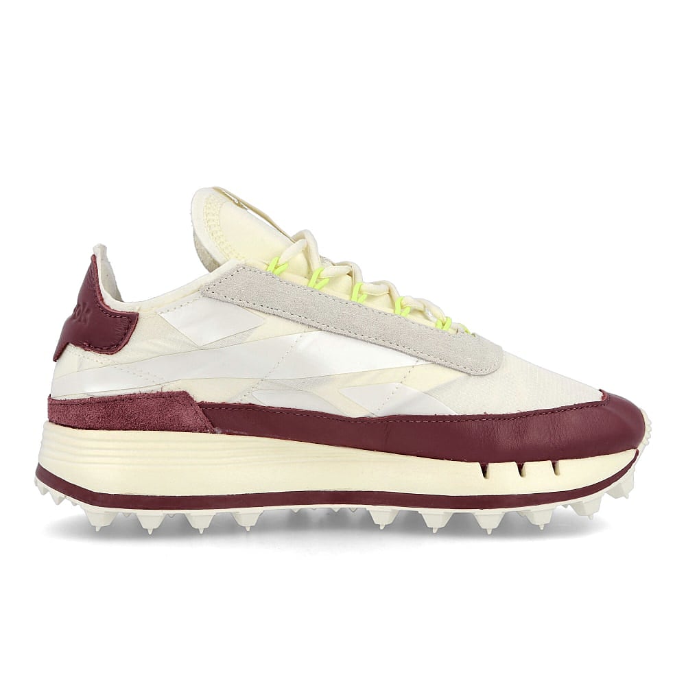 Reebok wmns legacy 83 Classic White-Rich Red-Morning Fog Sneakers Silhouette | Overkill