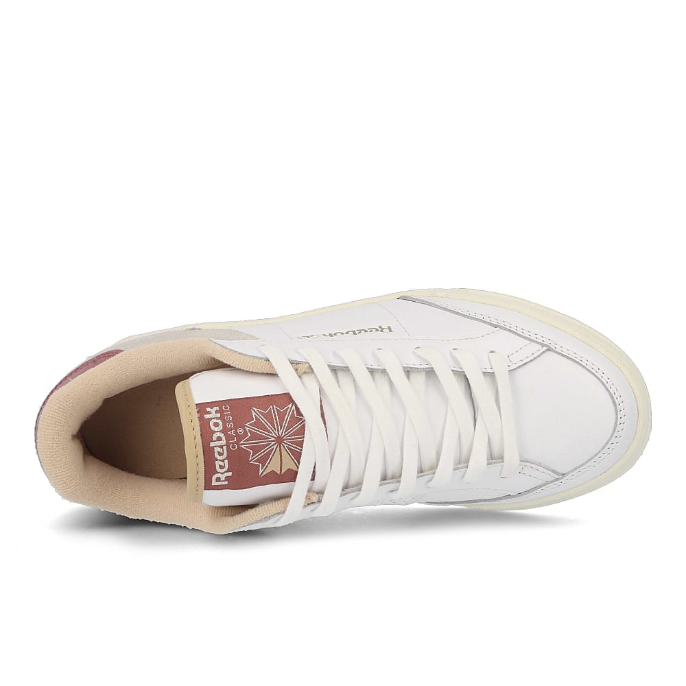 Reebok wmns ad court Footwear White / Sahara / Sand Beige Detail view 1 | Overkill