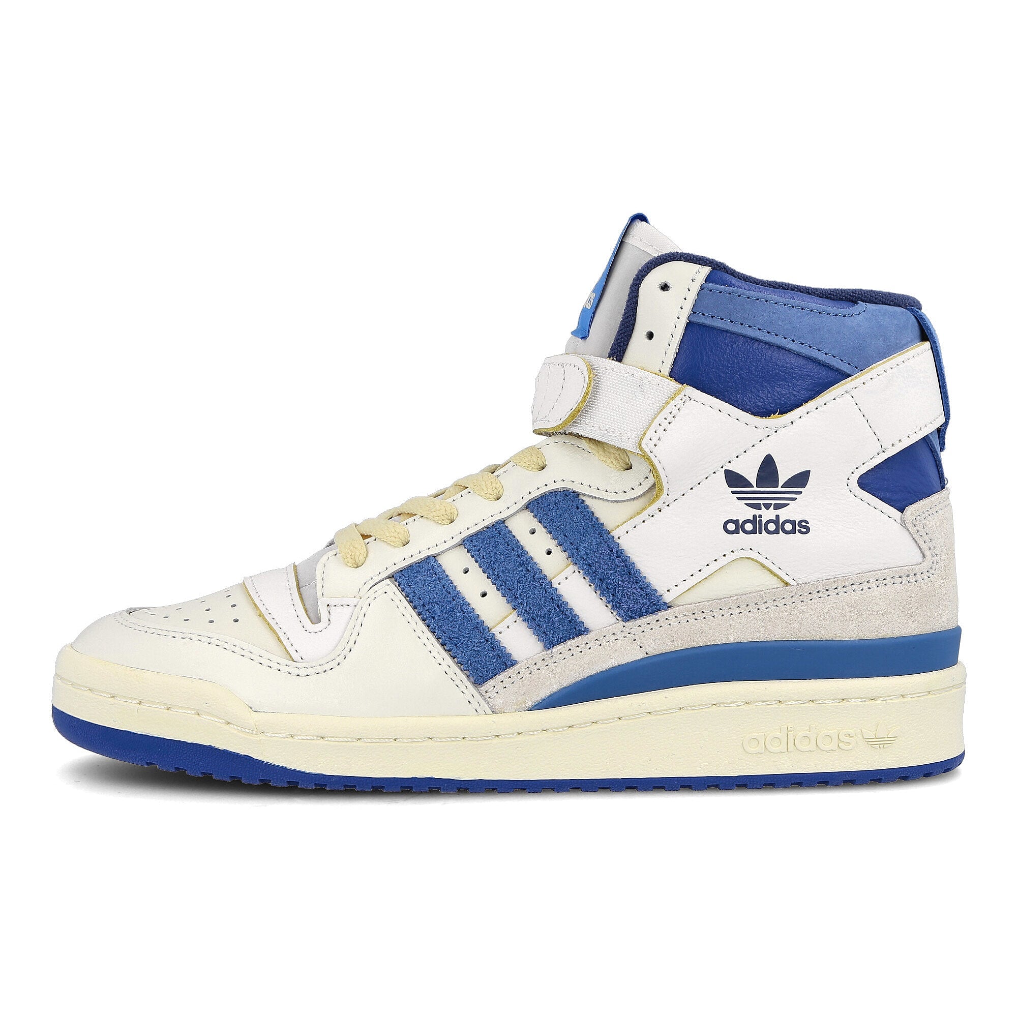 adidas forum 84 high blue thread Off White / Bright Blue / Footwear White FY7793 | Overkill