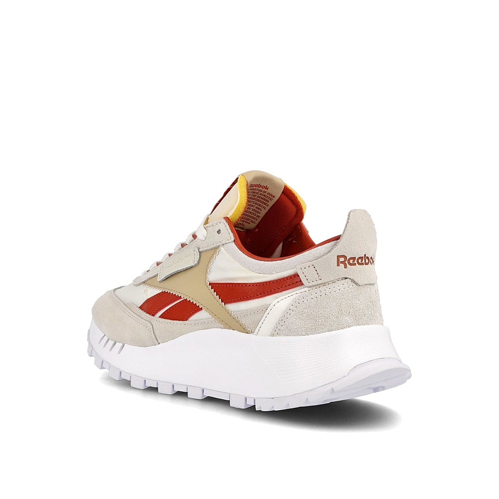 Reebok classic legacy Chalk-Alabaster-Burnt Amber Low Top Sneakers Material | Overkill