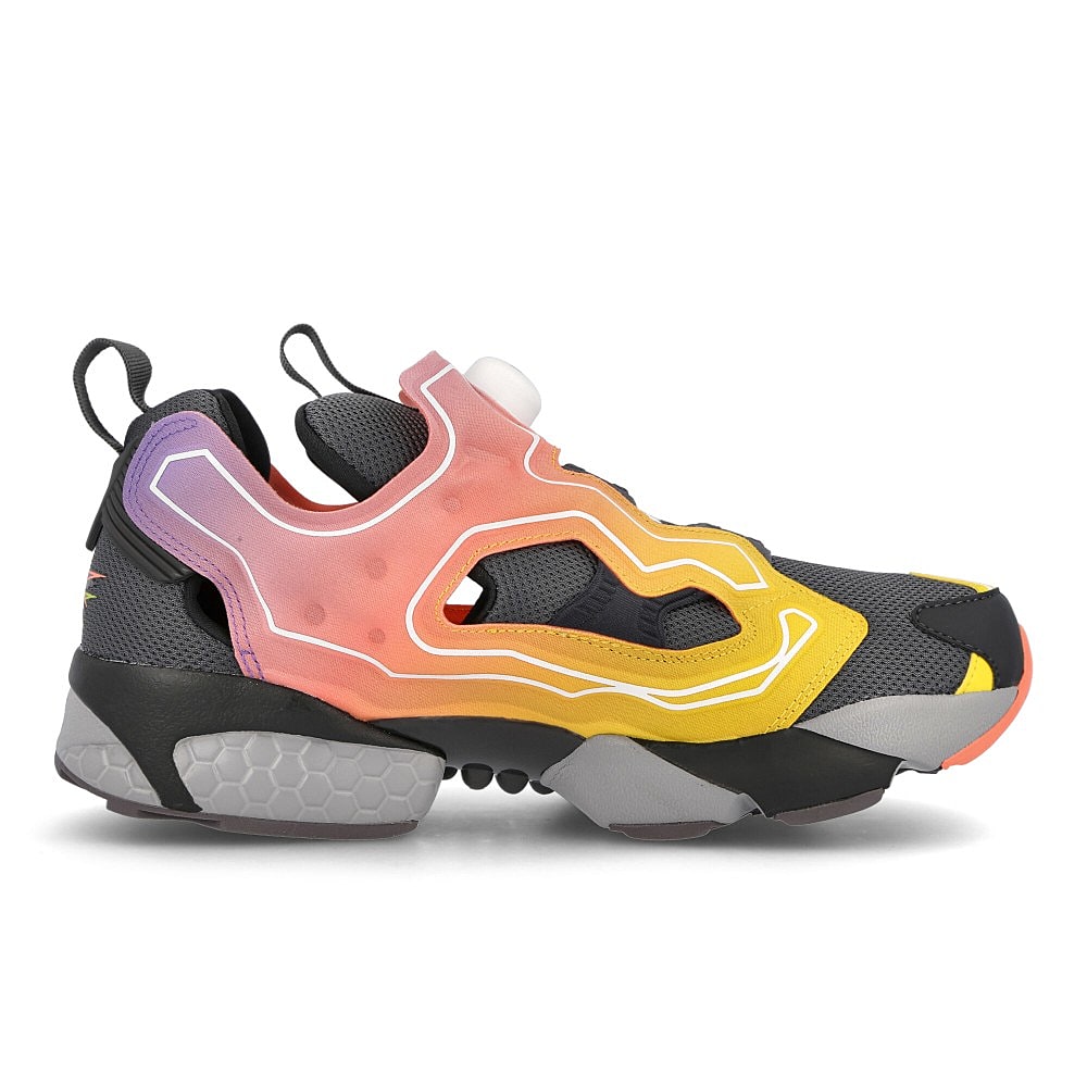 Reebok instapump fury og True Grey / True Grey / Alert Yellow Material | Overkill