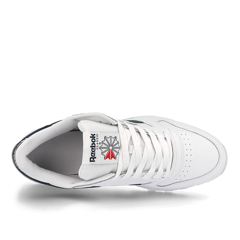 Reebok classic leather White / Forest Green / Vector Red Detail view 1 | Overkill