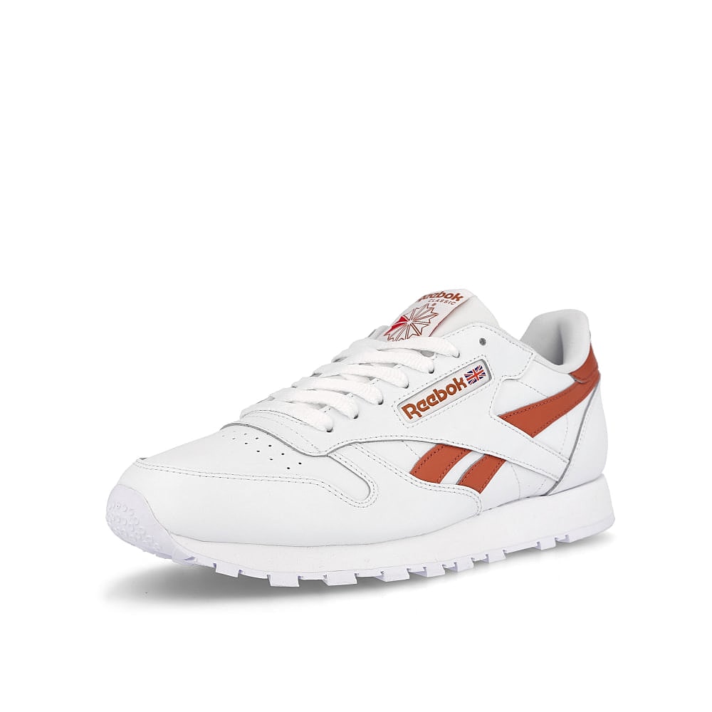 Reebok classic leather White / Baked Earth / Vector Red Detailfoto | Overkill