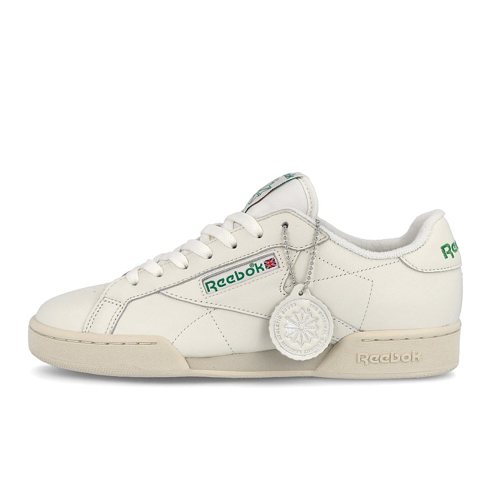 Reebok npc uk ii Chalk / Alabaster / Glen Green Low Top Sneakers FY9434 | Overkill