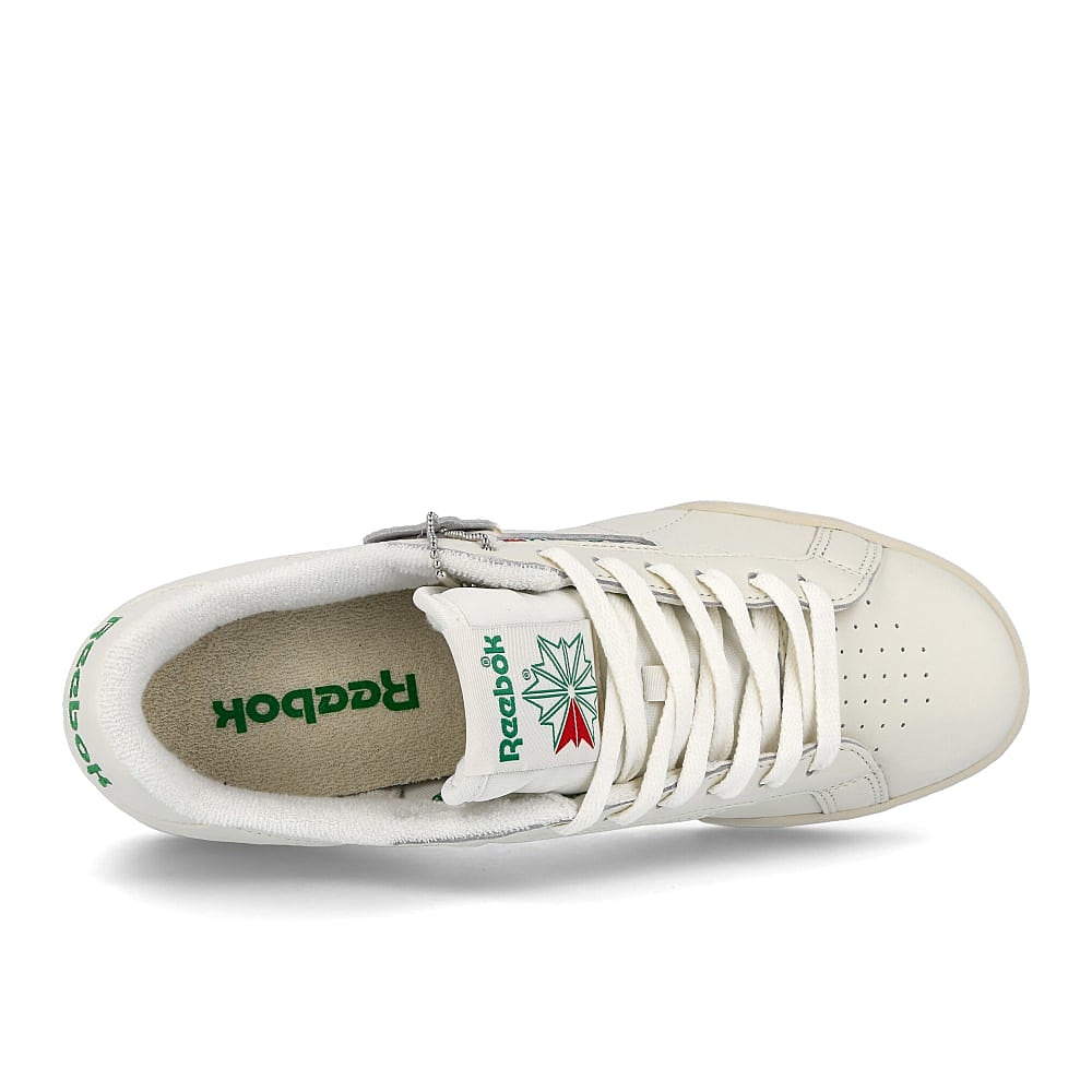 Reebok npc uk ii Chalk / Alabaster / Glen Green Low Top Sneakers Detailfoto | Overkill