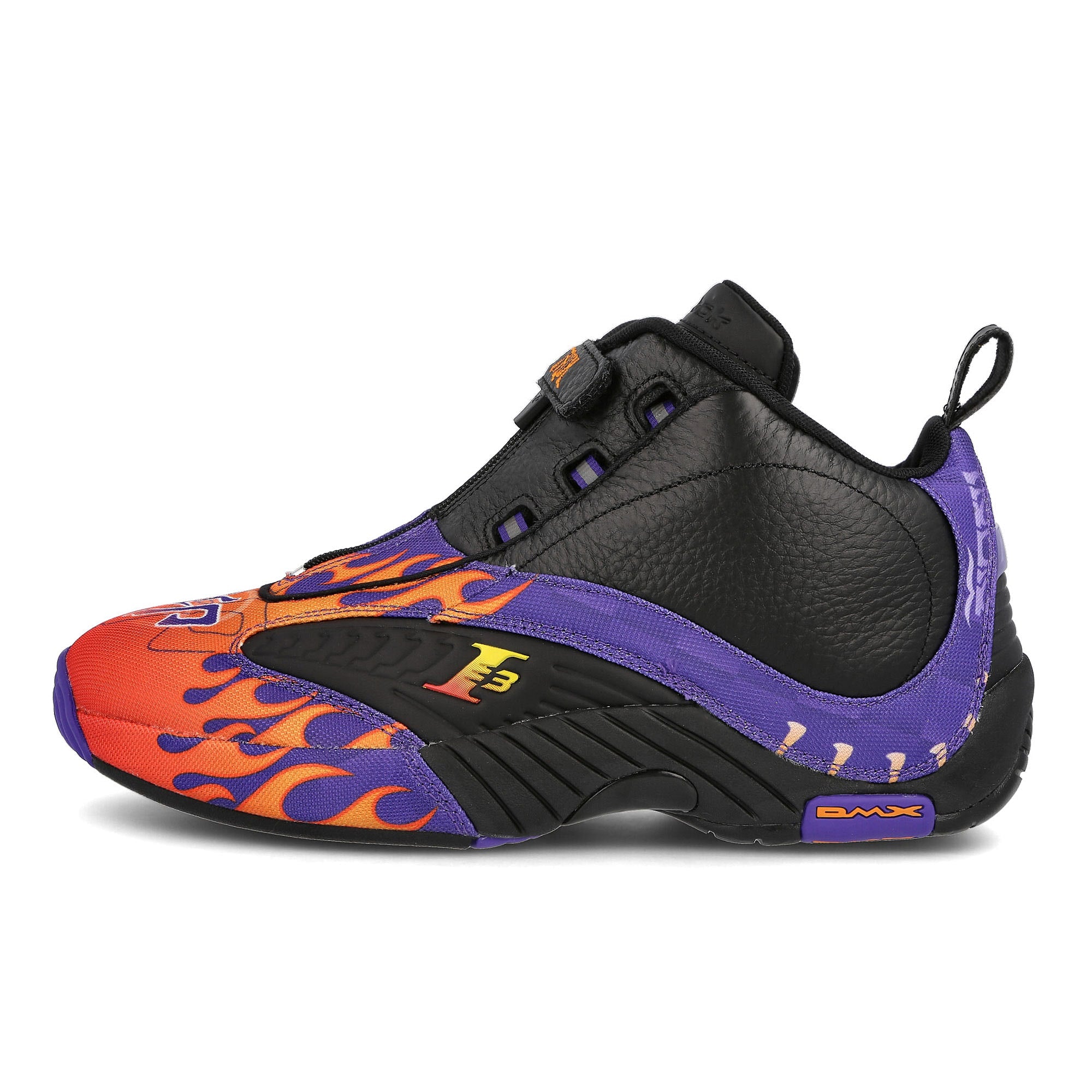Reebok answer iv hot rod Black-Team Purple-Vector Red Sneakers FY9689 | Overkill
