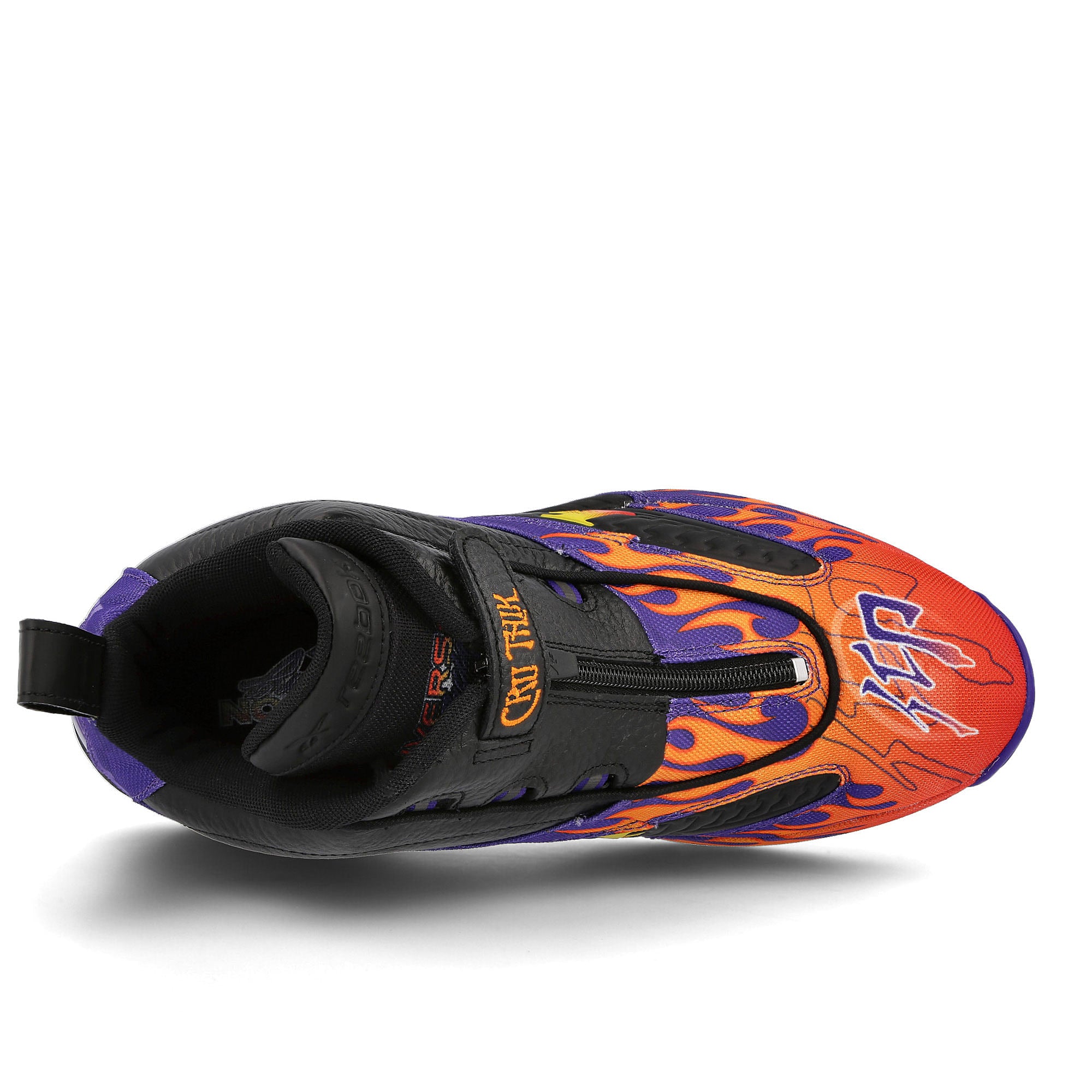 Reebok answer iv hot rod Black-Team Purple-Vector Red Sneakers Detail View 1 | Overkill