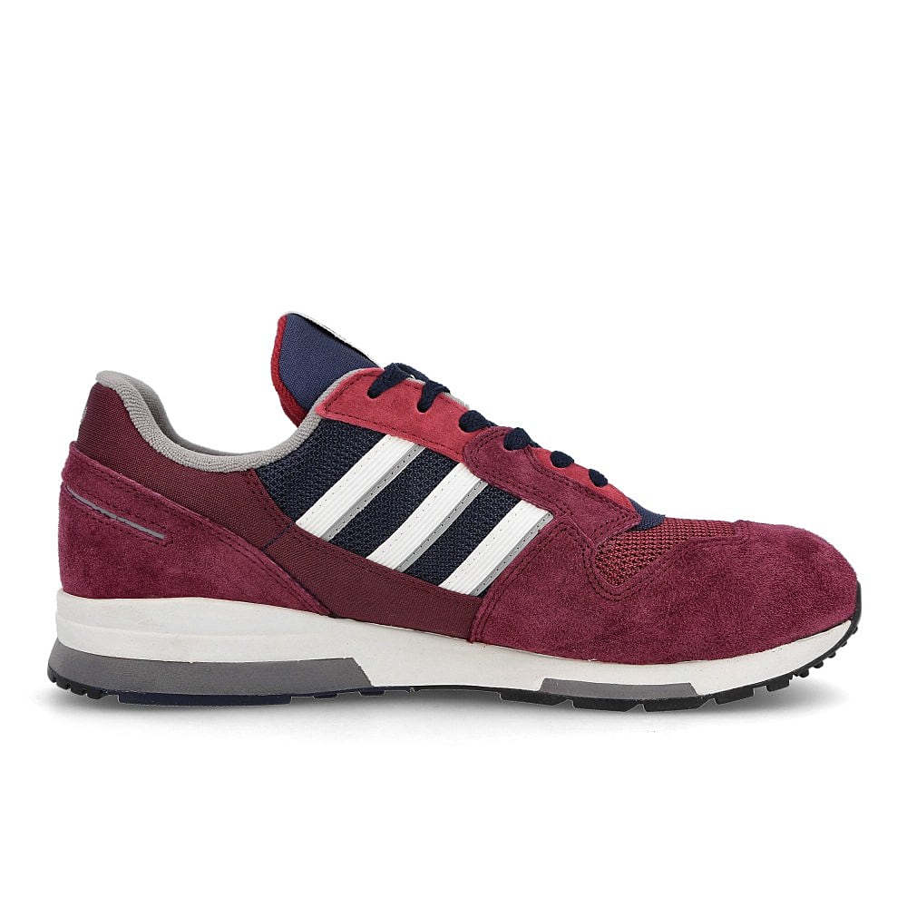 adidas zx 420 Maroon-Off White-Collegiate Navy Sneakers Silhouette | Overkill