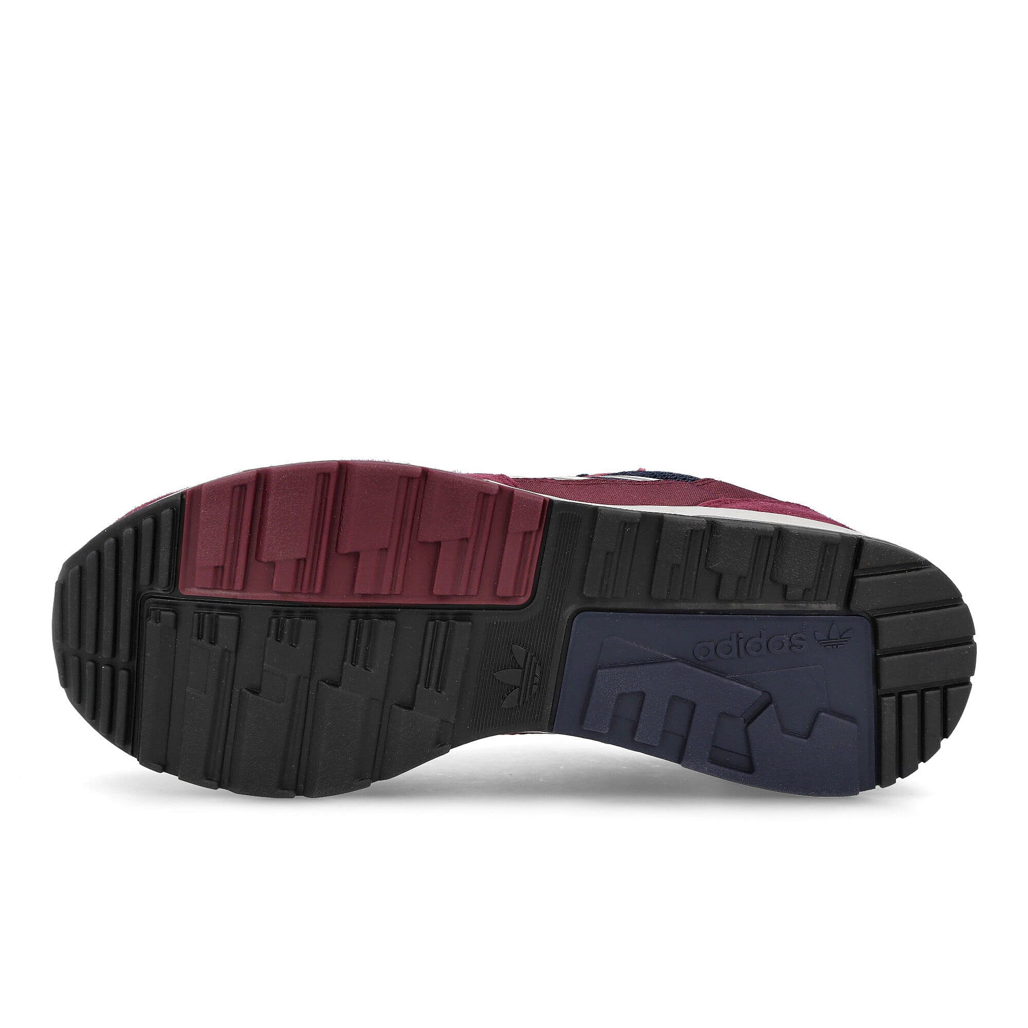 adidas zx 420 Maroon-Off White-Collegiate Navy Sneakers Detail View 1 | Overkill