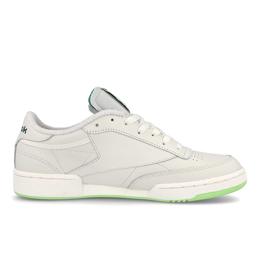 Reebok club c 85 Chalk / Neon Mint / Forest Green Material | Overkill