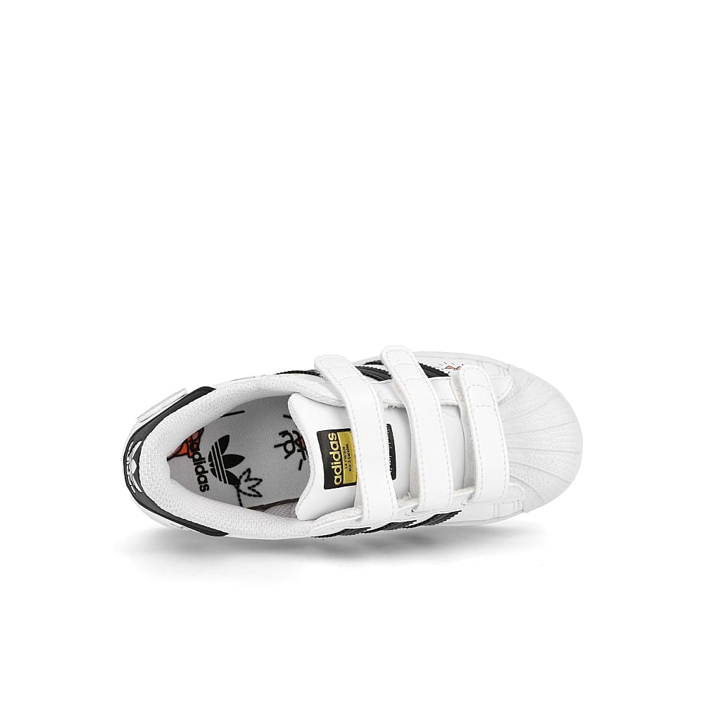 adidas superstar cf c Footwear White / Core Black / Gold Metallic Detail view 1 | Overkill