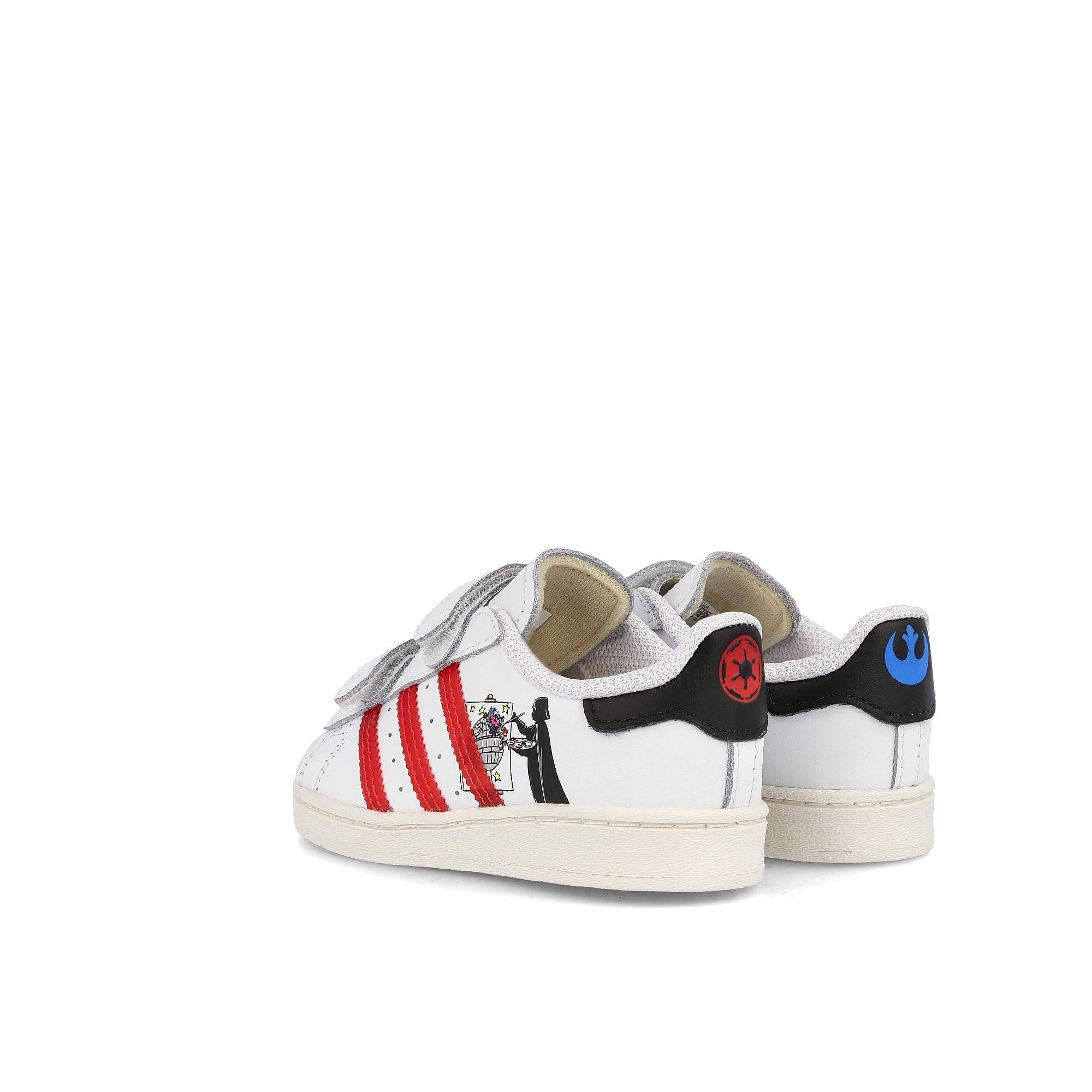 adidas Star Wars x adidas Superstar CF Cloud White / Scarlet / Chalk White Detailfoto | Overkill