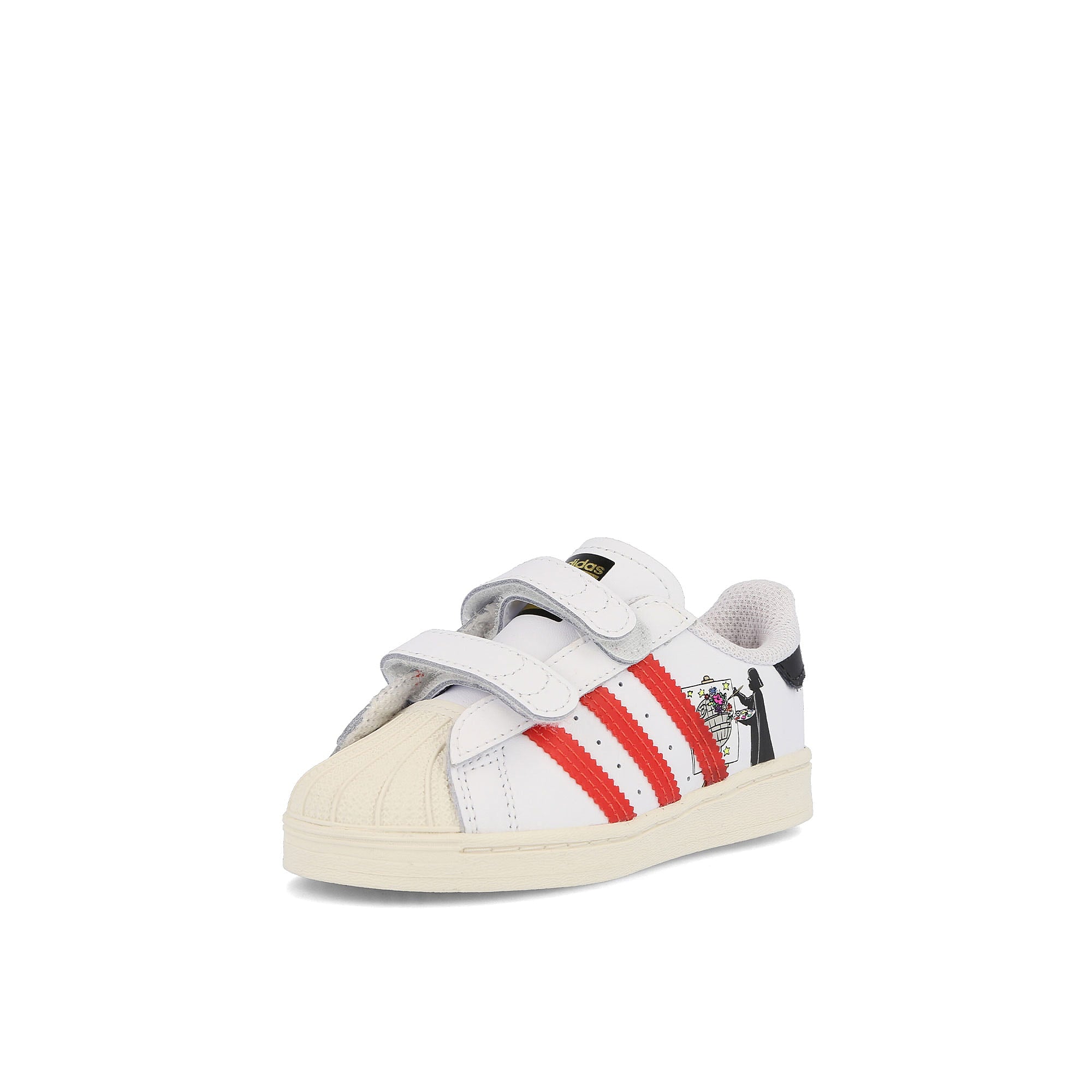 adidas Star Wars x adidas Superstar CF Cloud White / Scarlet / Chalk White Detail view 2 | Overkill