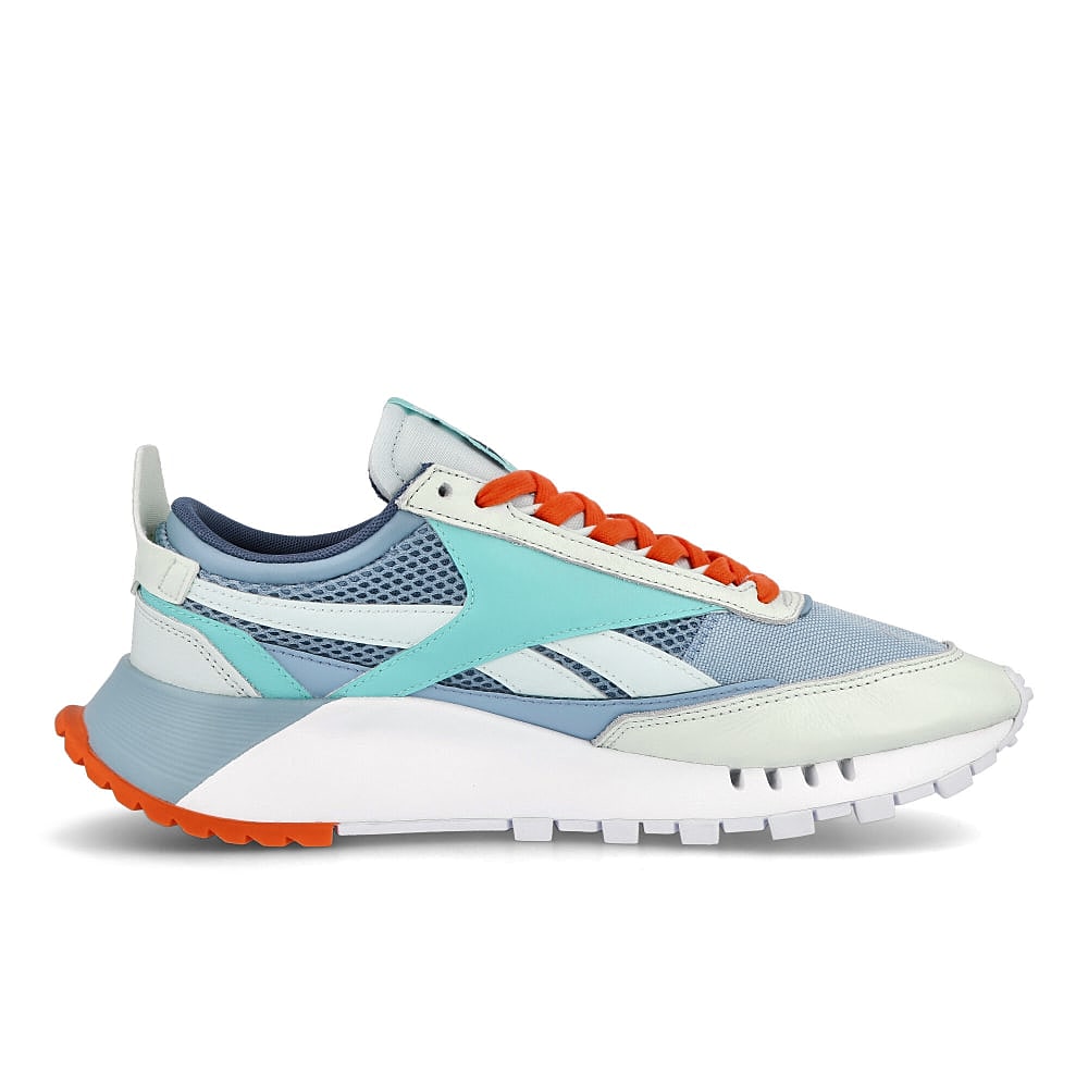 Reebok classic legacy Chalk Blue-Digital Glow-Aqua Dust Low Top Sneakers Silhouette | Overkill