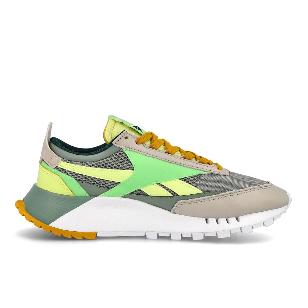 Reebok classic legacy Harmony Green-Neon Mint-Sand Stone Low Top Sneakers Silhouette | Overkill