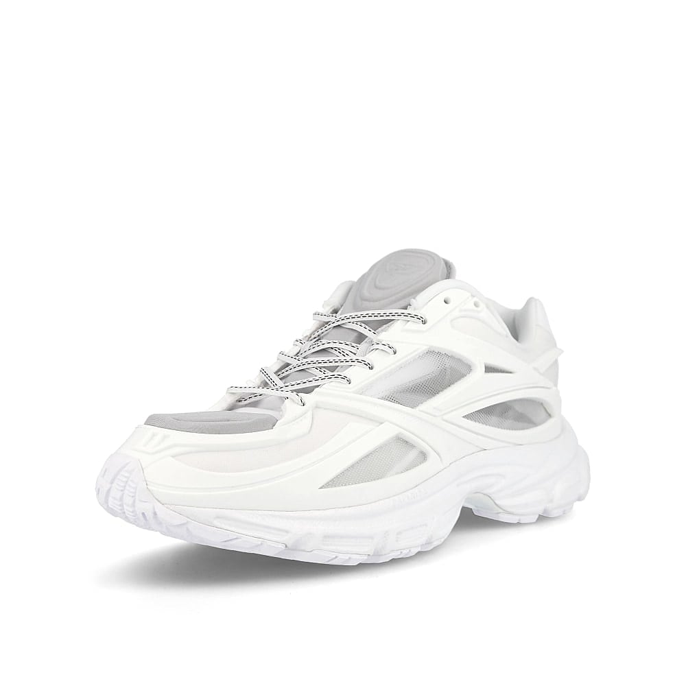 Reebok premier road modern Cold Grey 2-White-White Sneakers Close Up | Overkill
