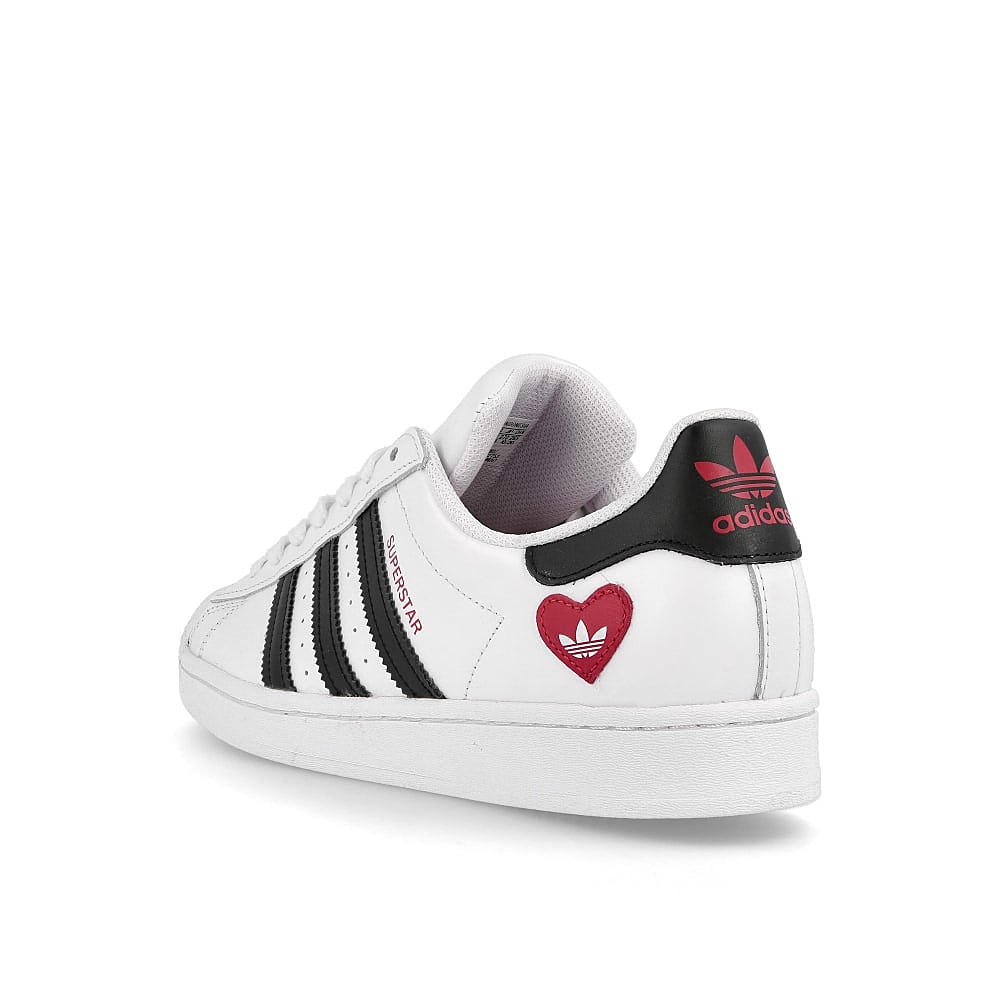 adidas superstar Footwear White-Core Black-Scarlet Sneakers Material | Overkill