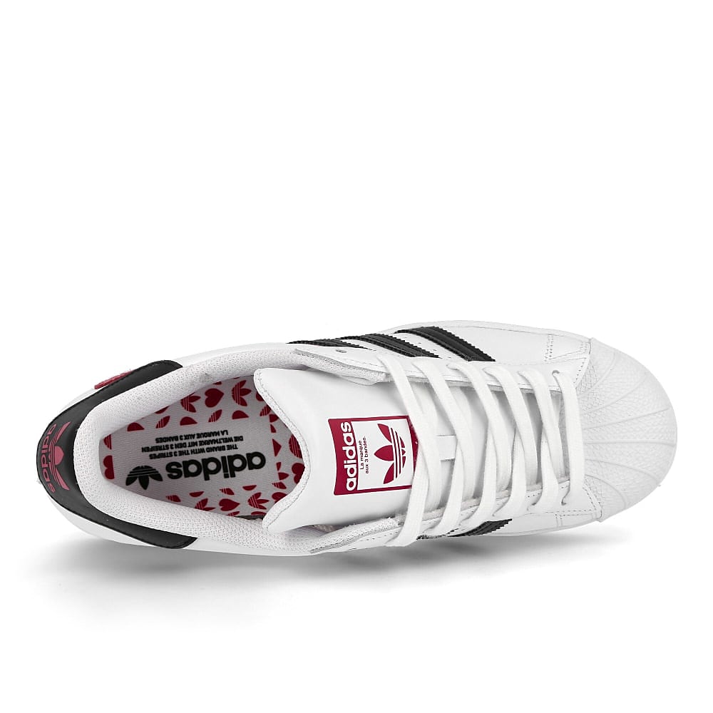 adidas superstar Footwear White-Core Black-Scarlet Sneakers Detailfoto | Overkill