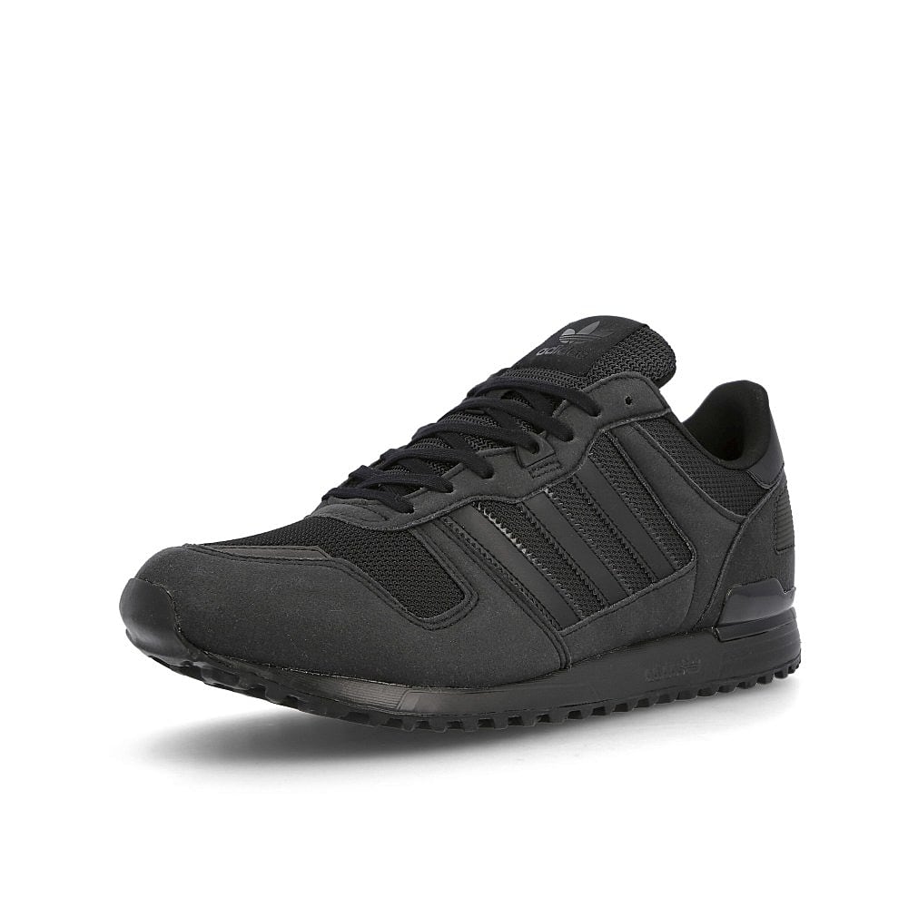 adidas zx 700 Core Black-Core Black-Core Black Sneakers Close Up | Overkill