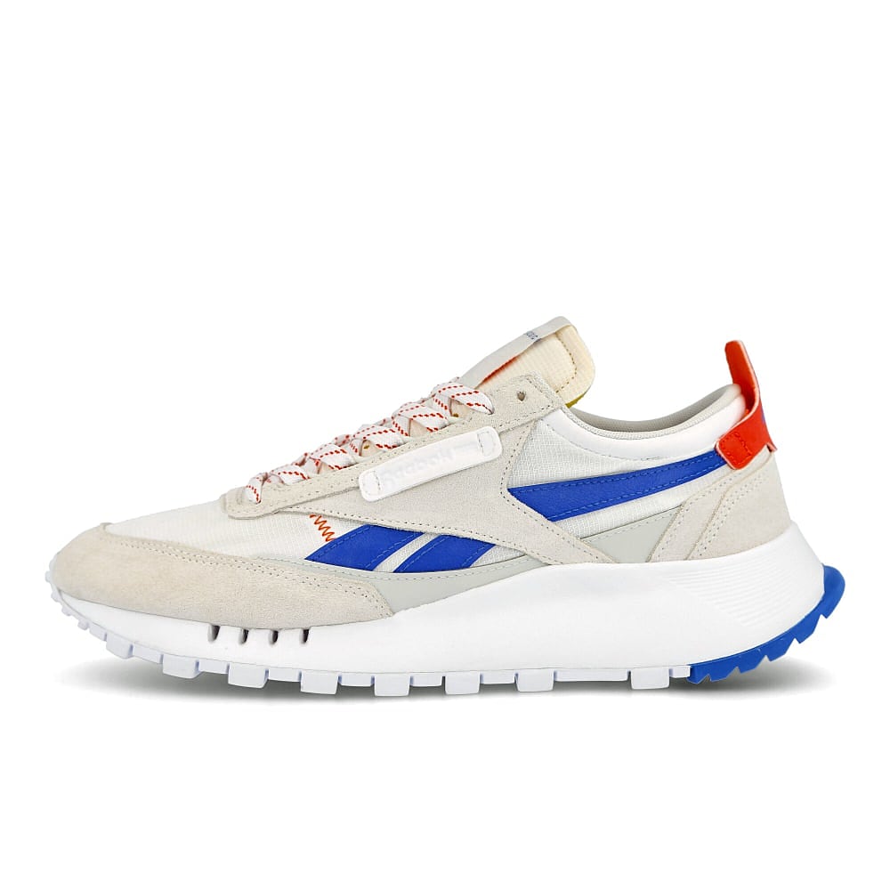 Reebok classic legacy Morning Fog-Court Blue-Dynamic Red Low Top Sneakers FZ2923 | Overkill