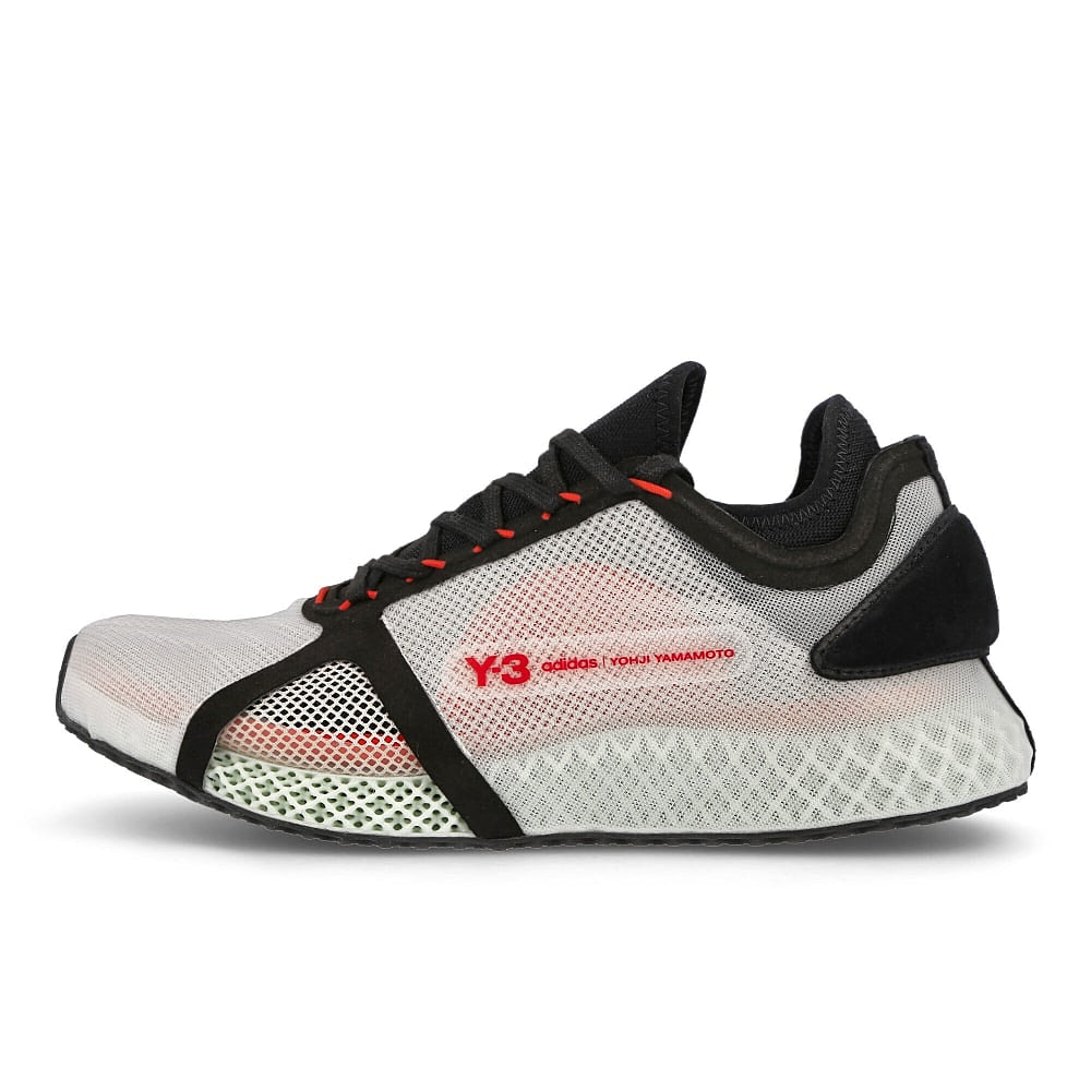 Y-3 runner 4d iow Clear Brown-Black-Red Sneakers FZ4501 | Overkill