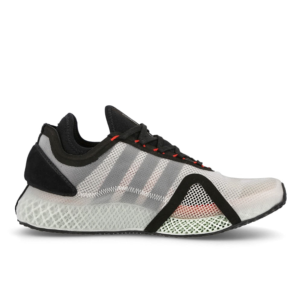 Y-3 runner 4d iow Clear Brown-Black-Red Sneakers Silhouette | Overkill