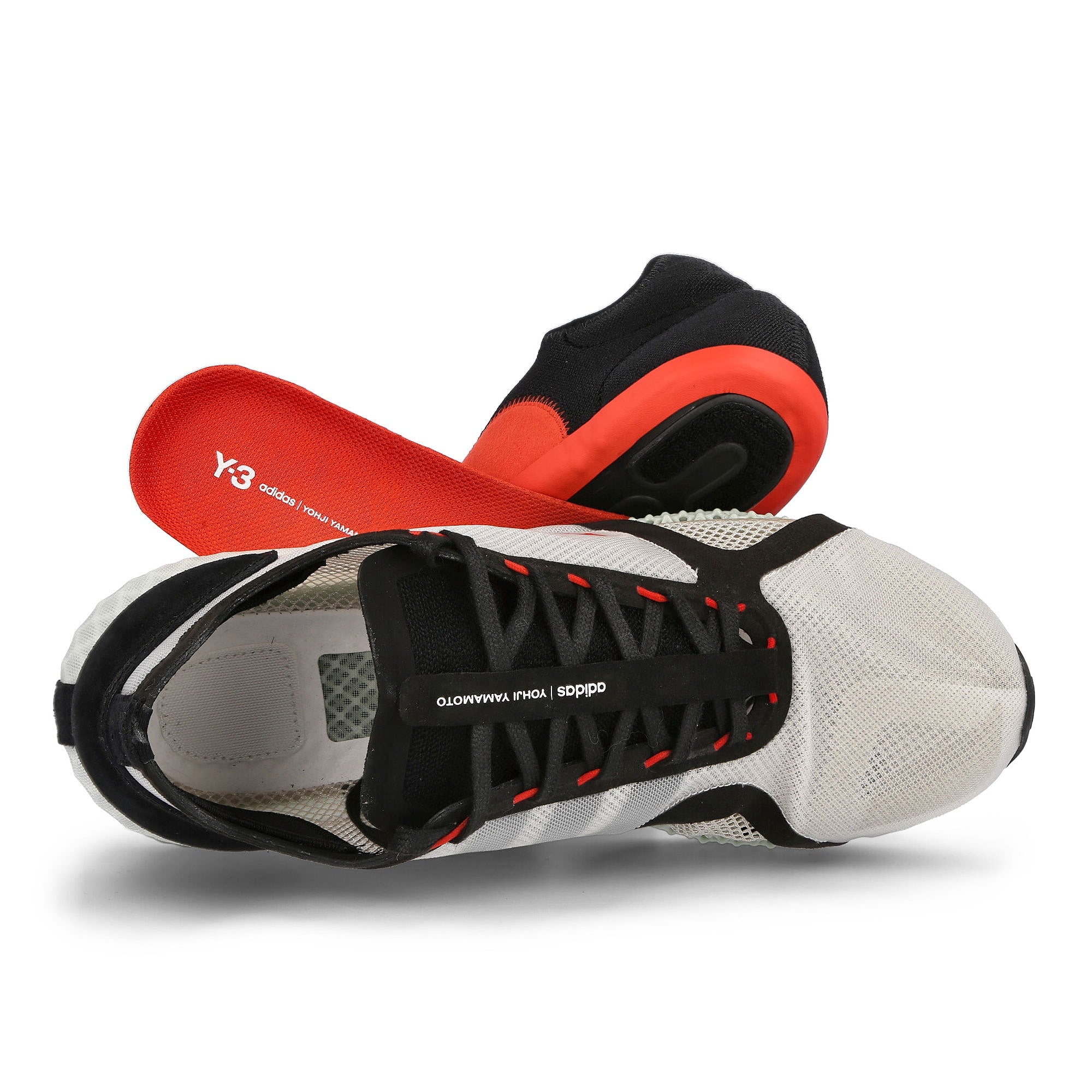 Y-3 runner 4d iow Clear Brown-Black-Red Sneakers Detail View 1 | Overkill