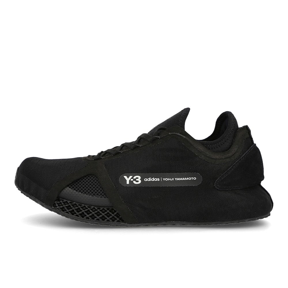 Y-3 runner 4d io Black-Black-Core White Sneakers FZ4502 | Overkill