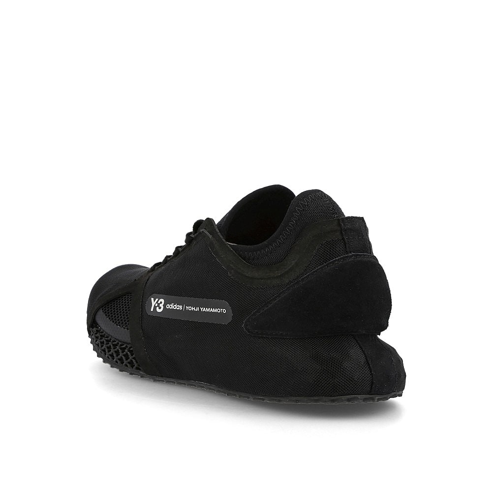 Y-3 runner 4d io Black-Black-Core White Sneakers Material | Overkill