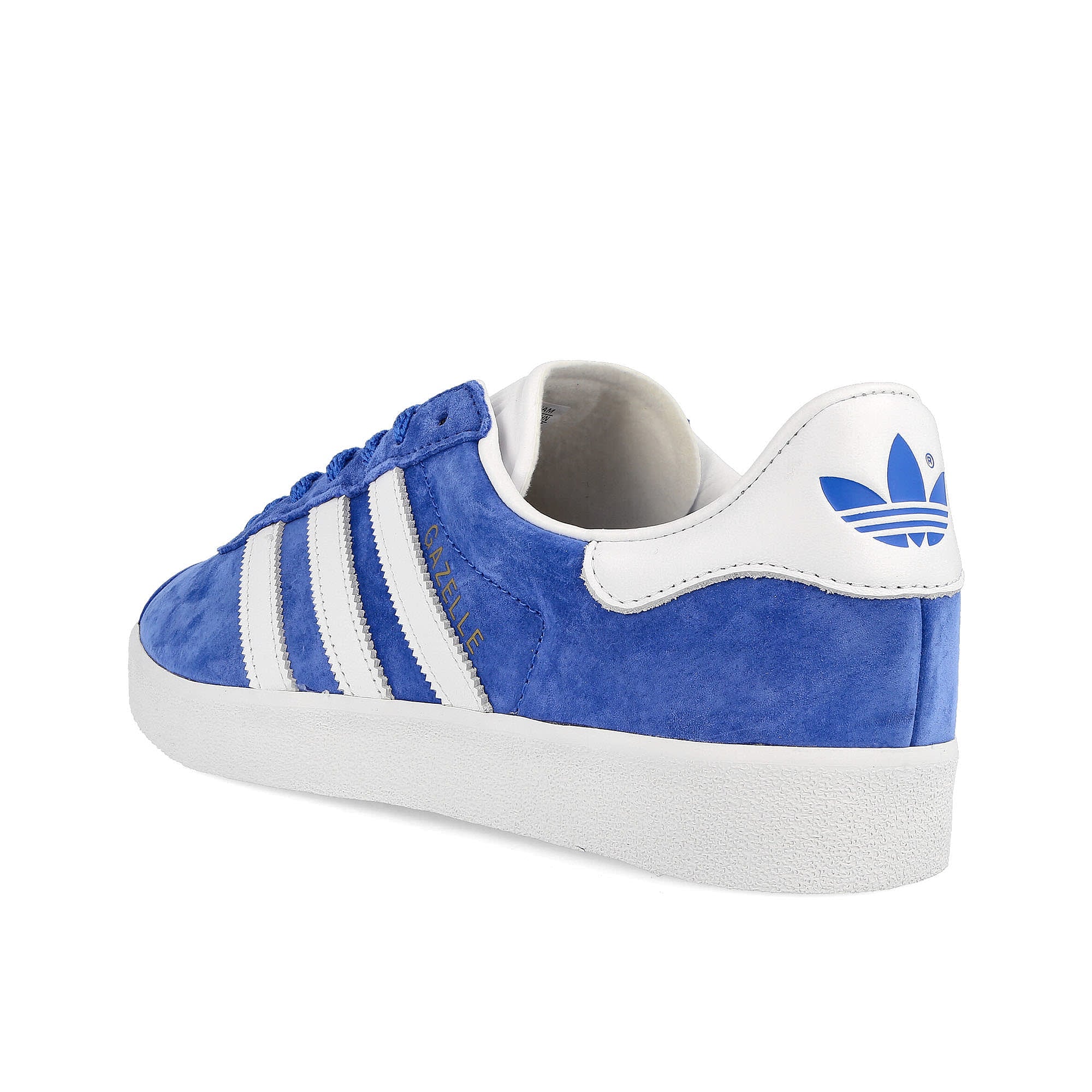 adidas gazelle 85 Blue Bird / Footwear White / Gold Metallic Sneakers Material | Overkill