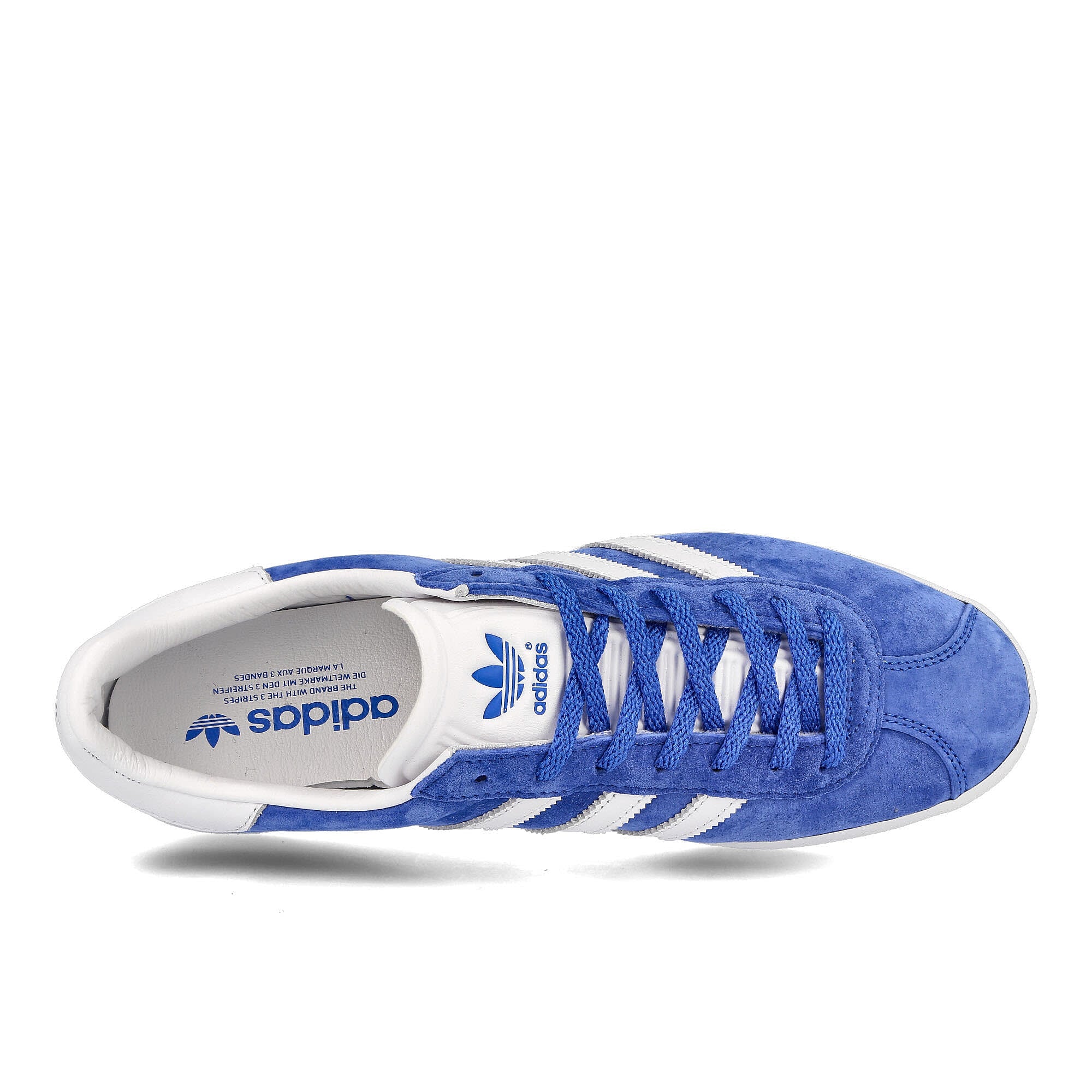 adidas gazelle 85 Blue Bird / Footwear White / Gold Metallic Sneakers Detailfoto | Overkill