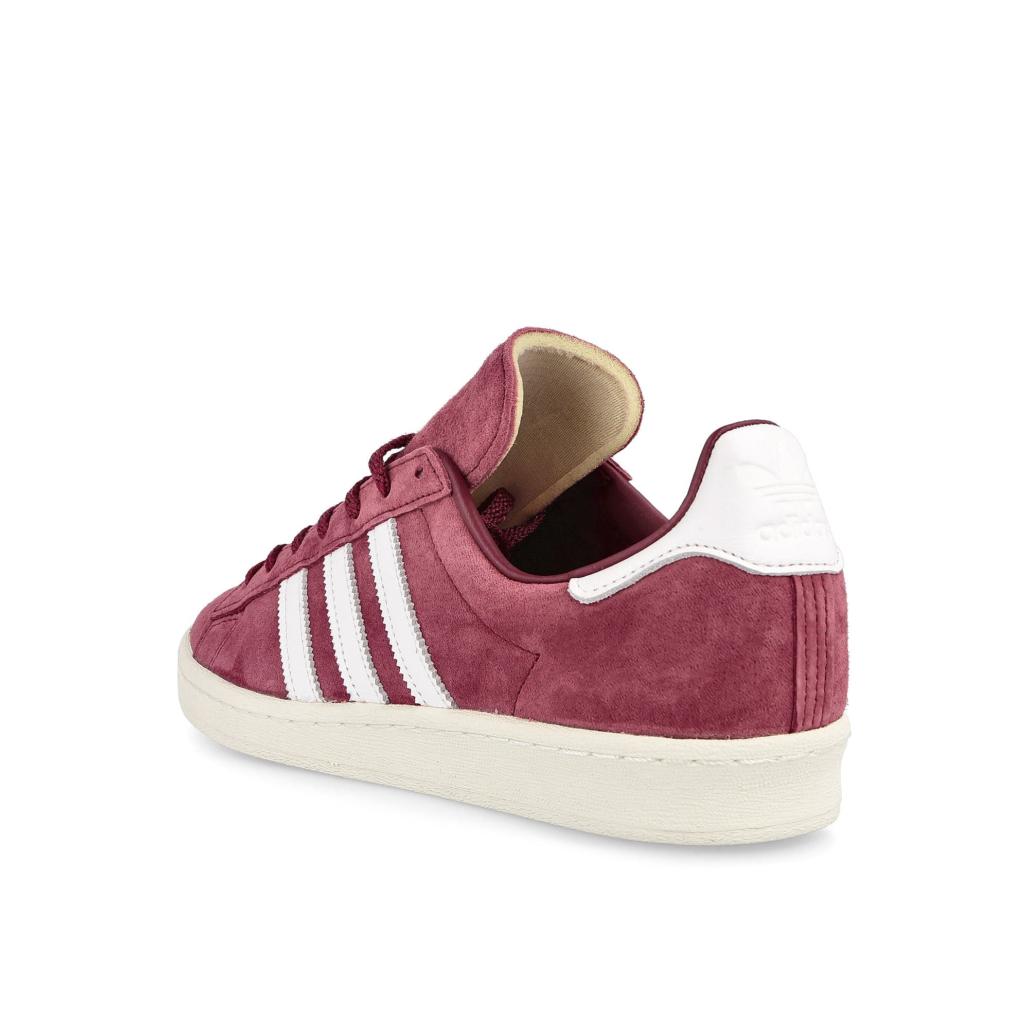 adidas Campus 80s Collegiate Burgundy / Footwear White / Off White Low Top Sneakers Material | Overkill