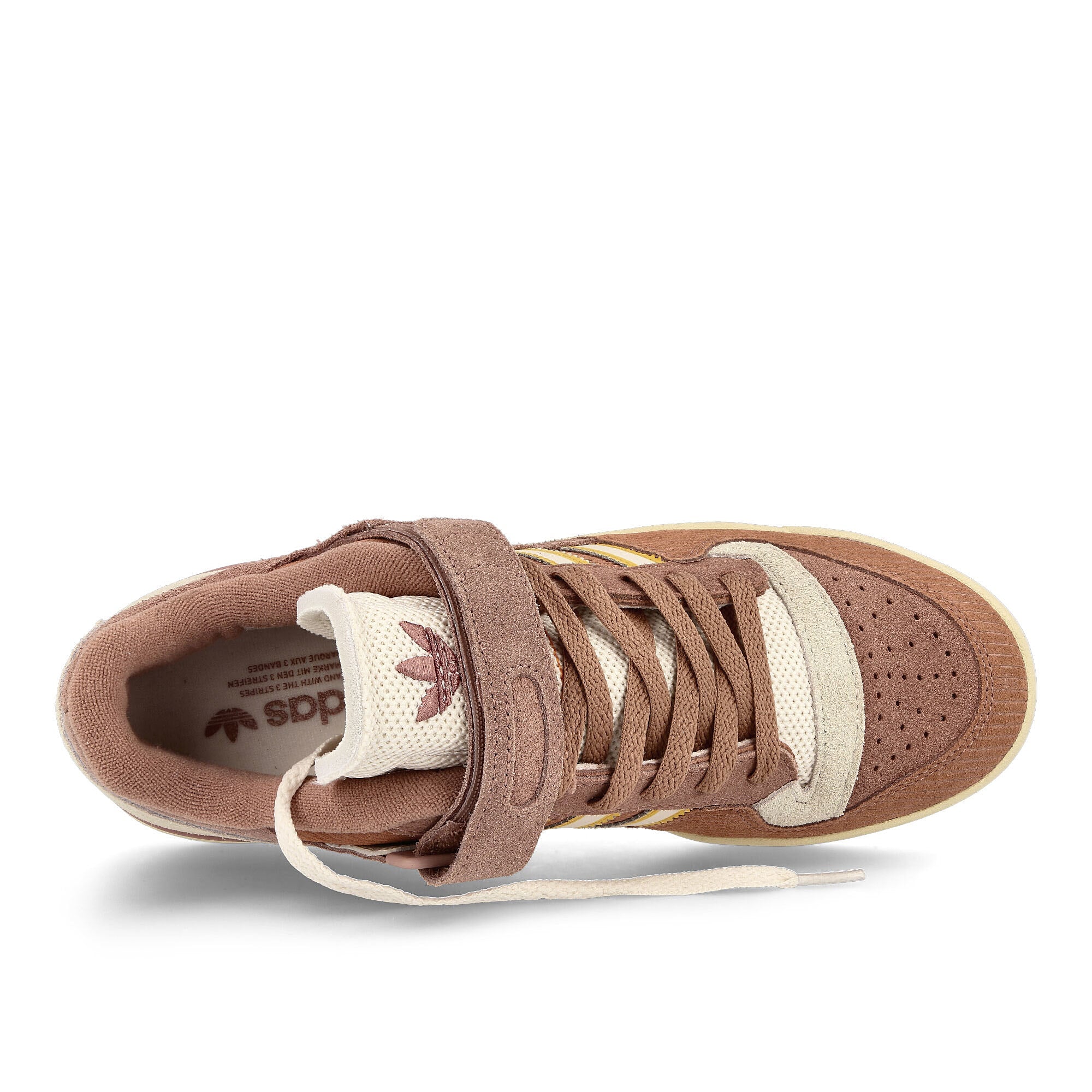 adidas Forum 84 Low Clay Strata-Cream White-Bold Gold Low Top Sneakers Detailfoto | Overkill