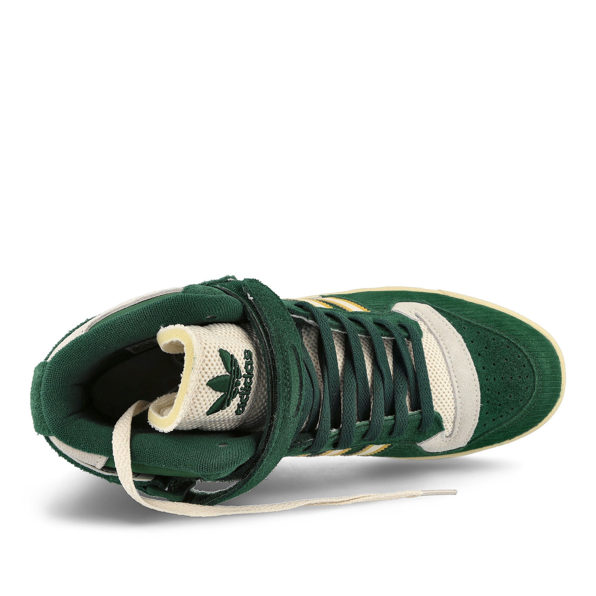 adidas Forum 84 Hi Collegiate Green-Cream White-Bold Gold Sneakers Detailfoto | Overkill