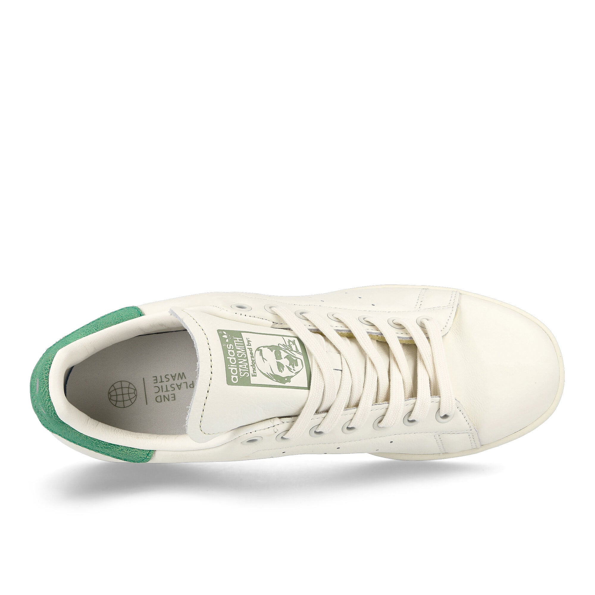 adidas Stan Smith Chalk White / Off White / Court Green Sneakers Detailfoto | Overkill