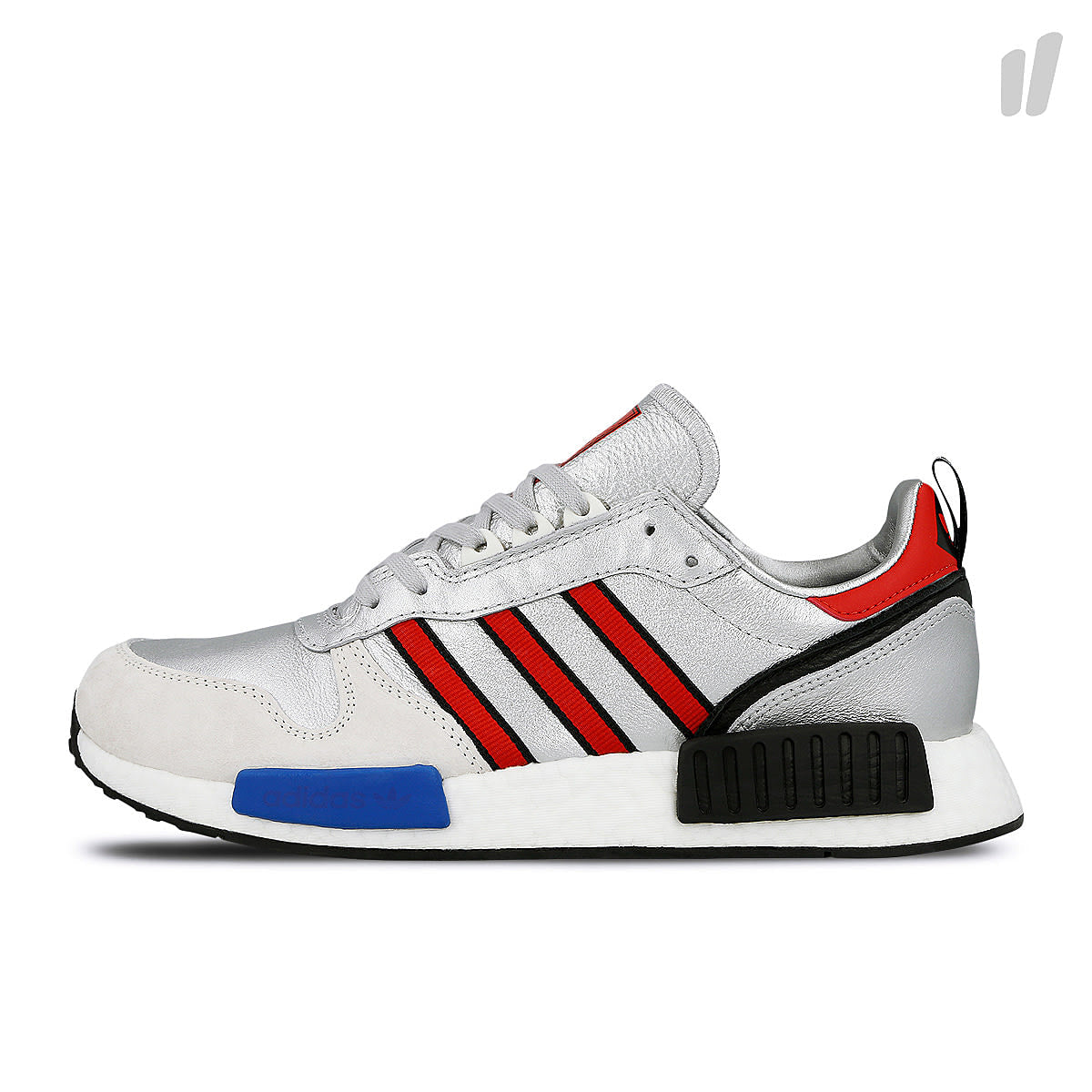 adidas r1 x rising star Silver Metallic-Collegiate Red-Footwear White Sneakers G26777 | Overkill