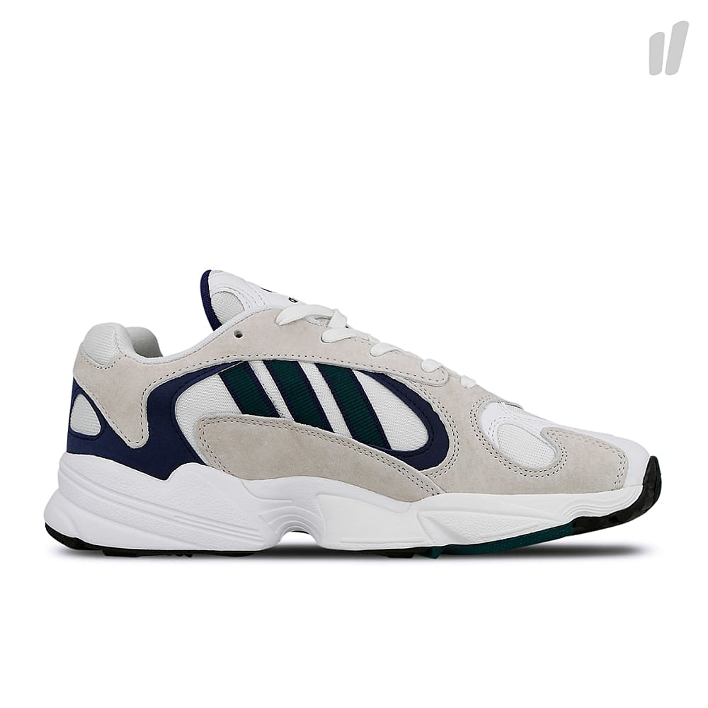 adidas yung-1 Footwear White-Noble Green-Dark Blue Sneakers Silhouette | Overkill