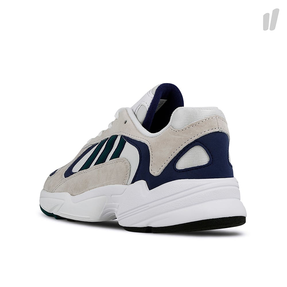 adidas yung-1 Footwear White-Noble Green-Dark Blue Sneakers Material | Overkill