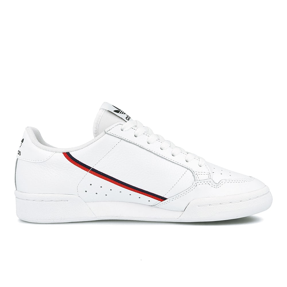 adidas continental 80 Running White / Scarlet / Collegiate Navy Material | Overkill